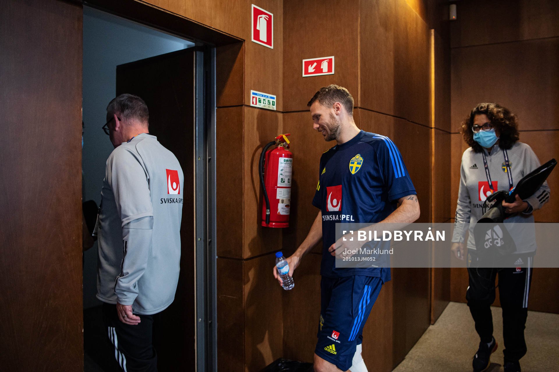 Marcus Berg of the Swedish national football team