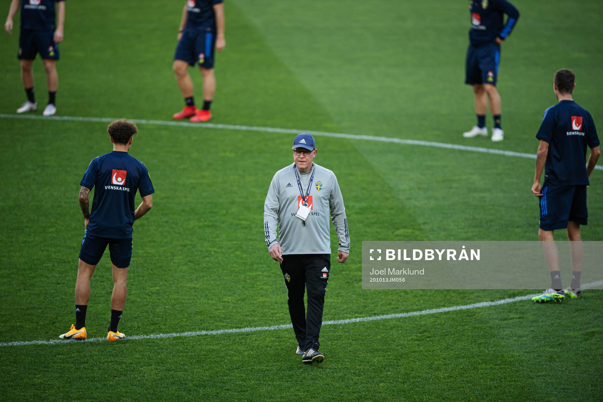 Head coach Janne Andersson of the Swedish national football