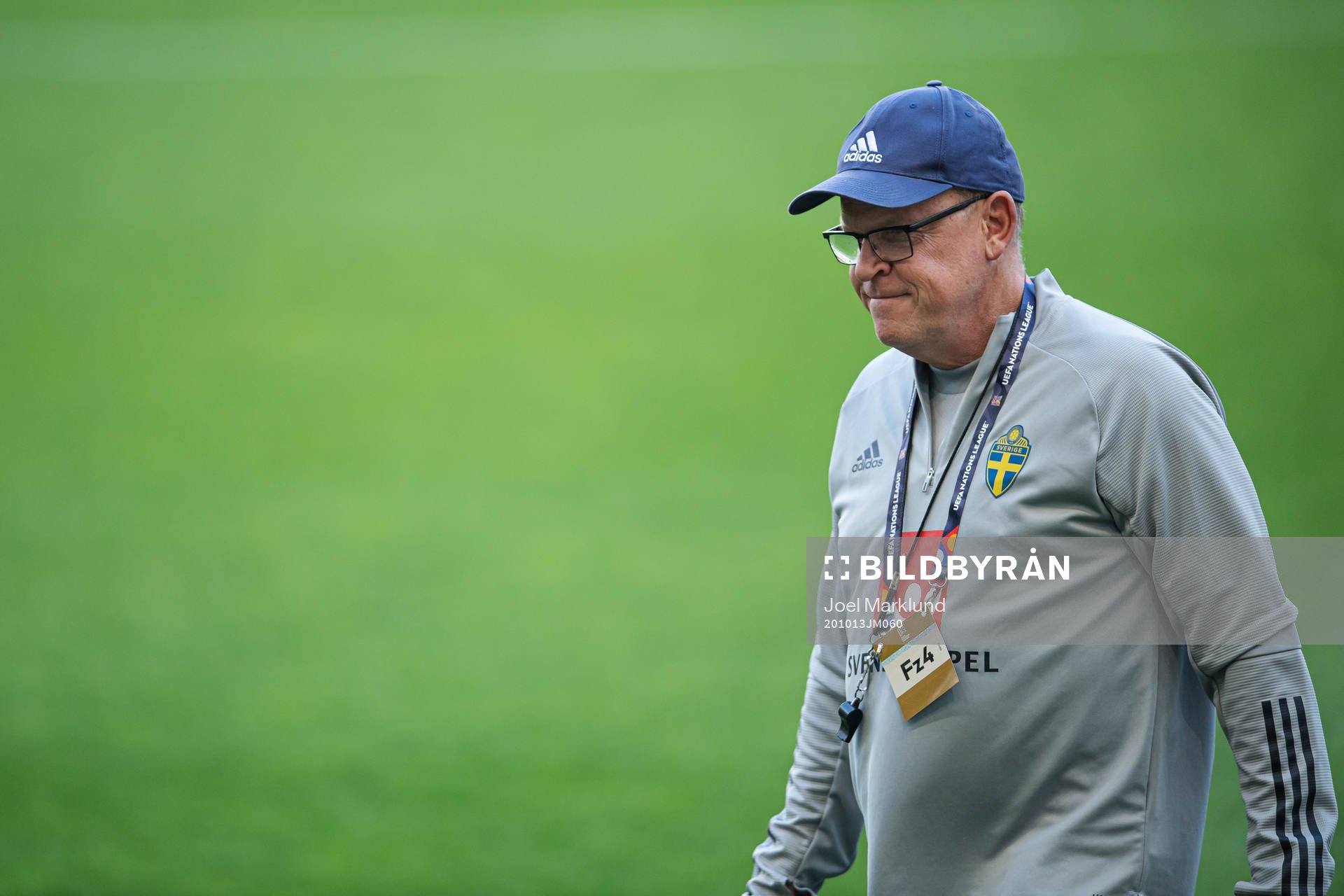 Head coach Janne Andersson of the Swedish national football