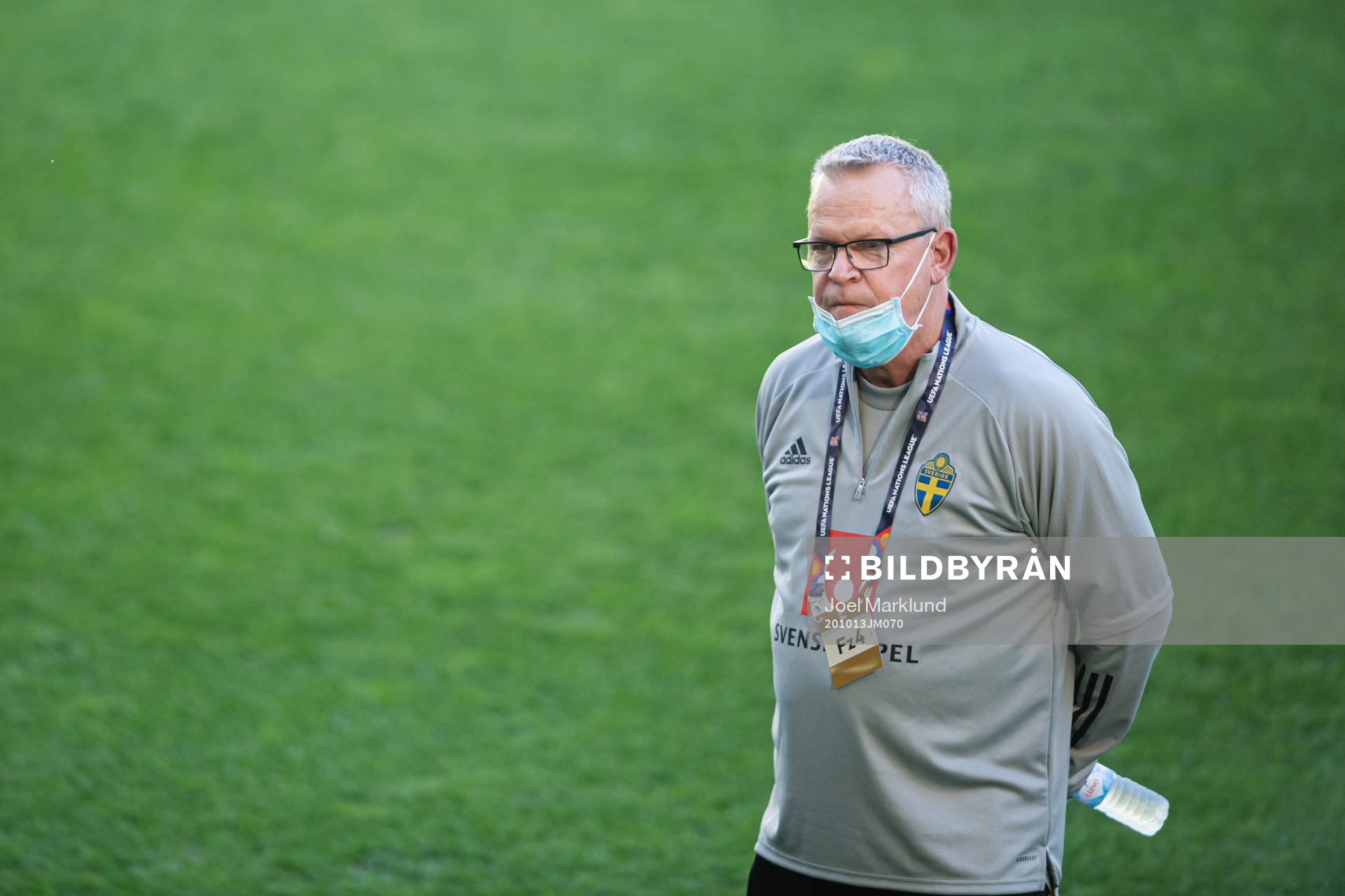 Head coach Janne Andersson of the Swedish national football