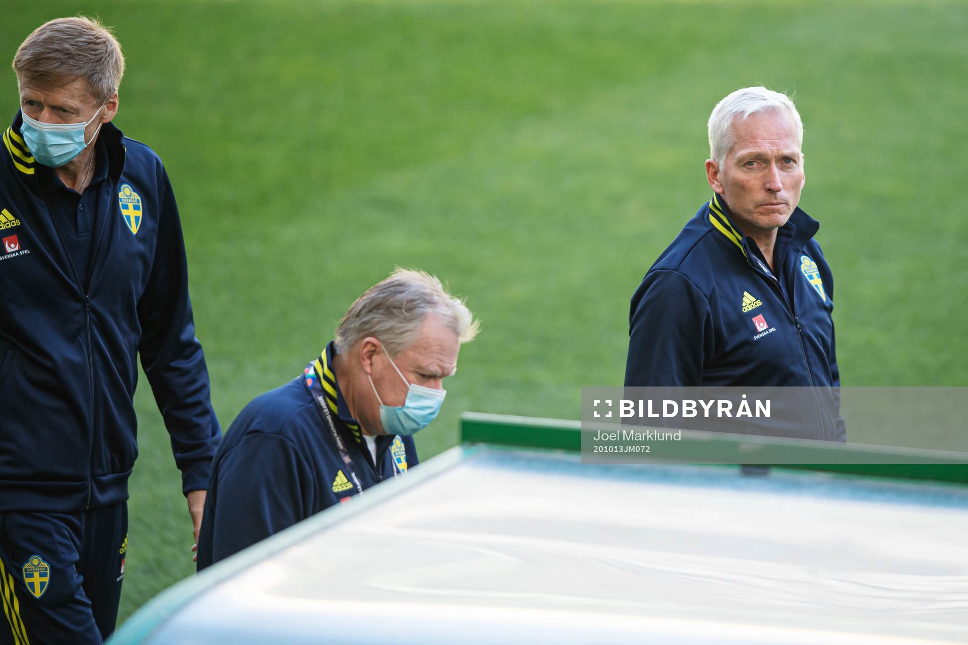 Vice president Jörgen Eriksson, general secretary Håkan