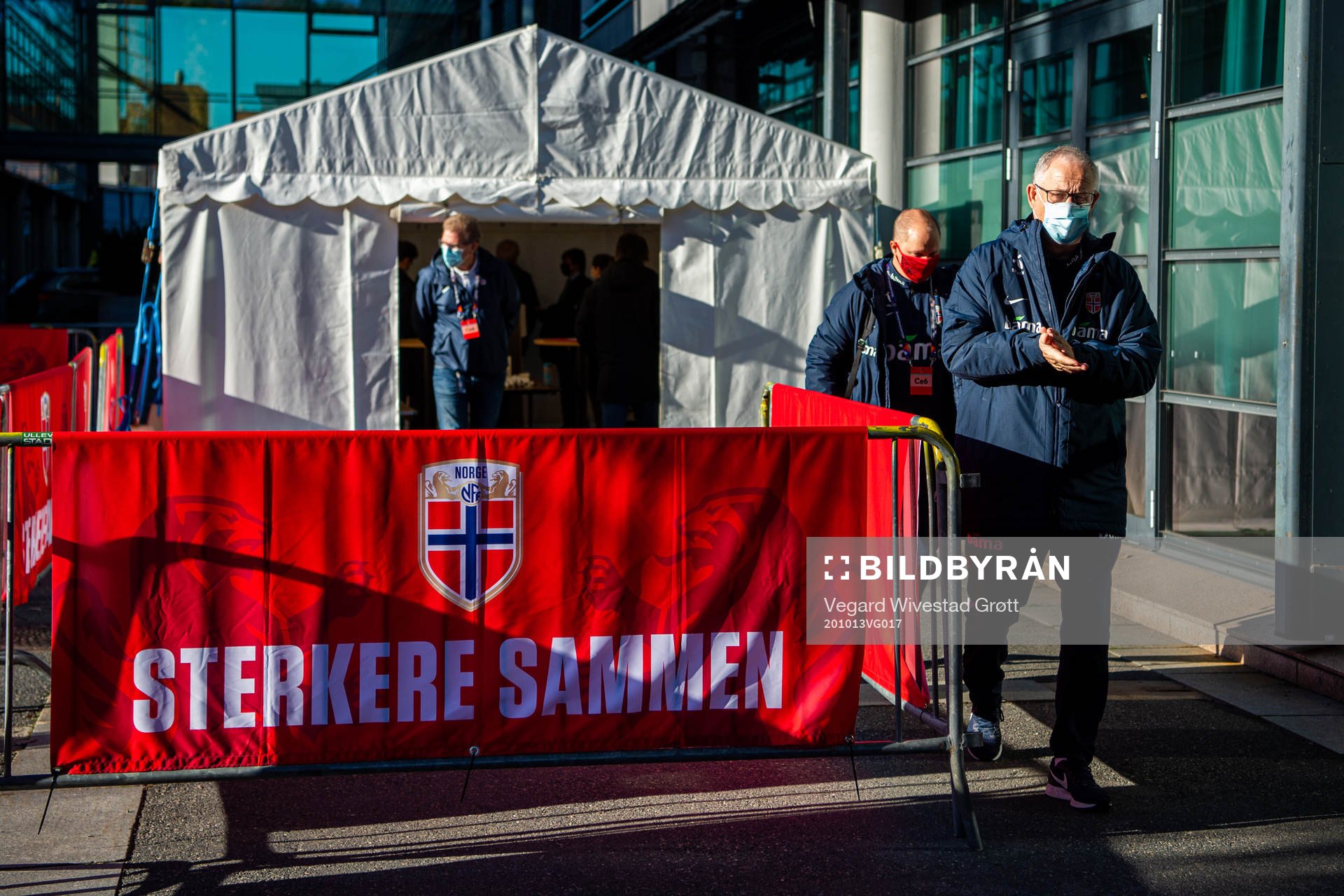 Lars Lagerbäck, head coach of the Norwegian national
