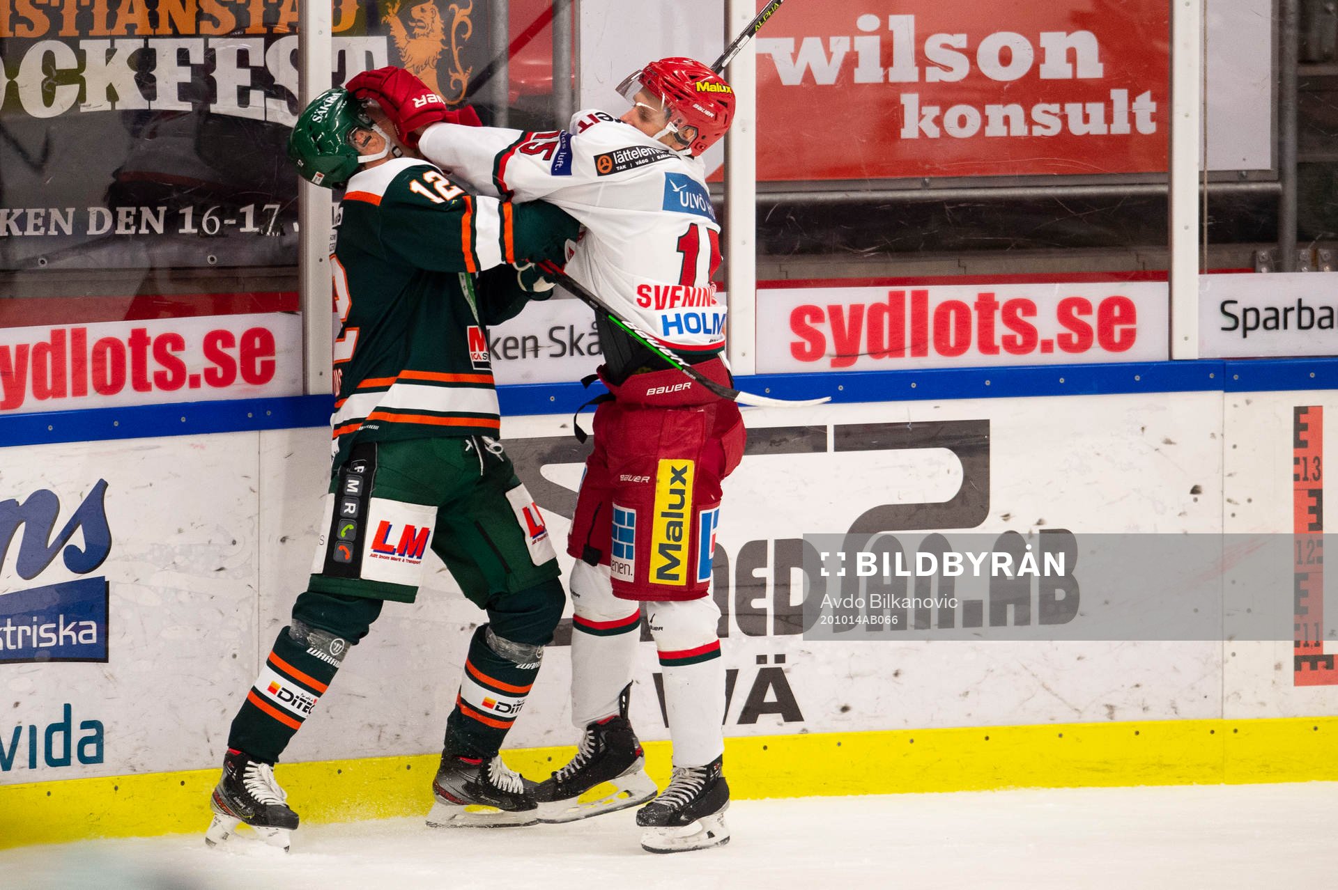 Kristianstads William Pethrus och Modos Filip Sveningsson