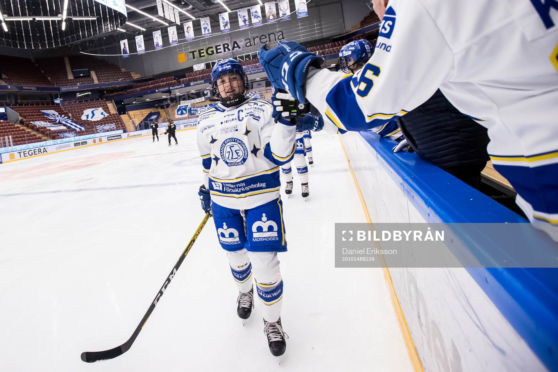 Leksands Hanna Sköld jubel
