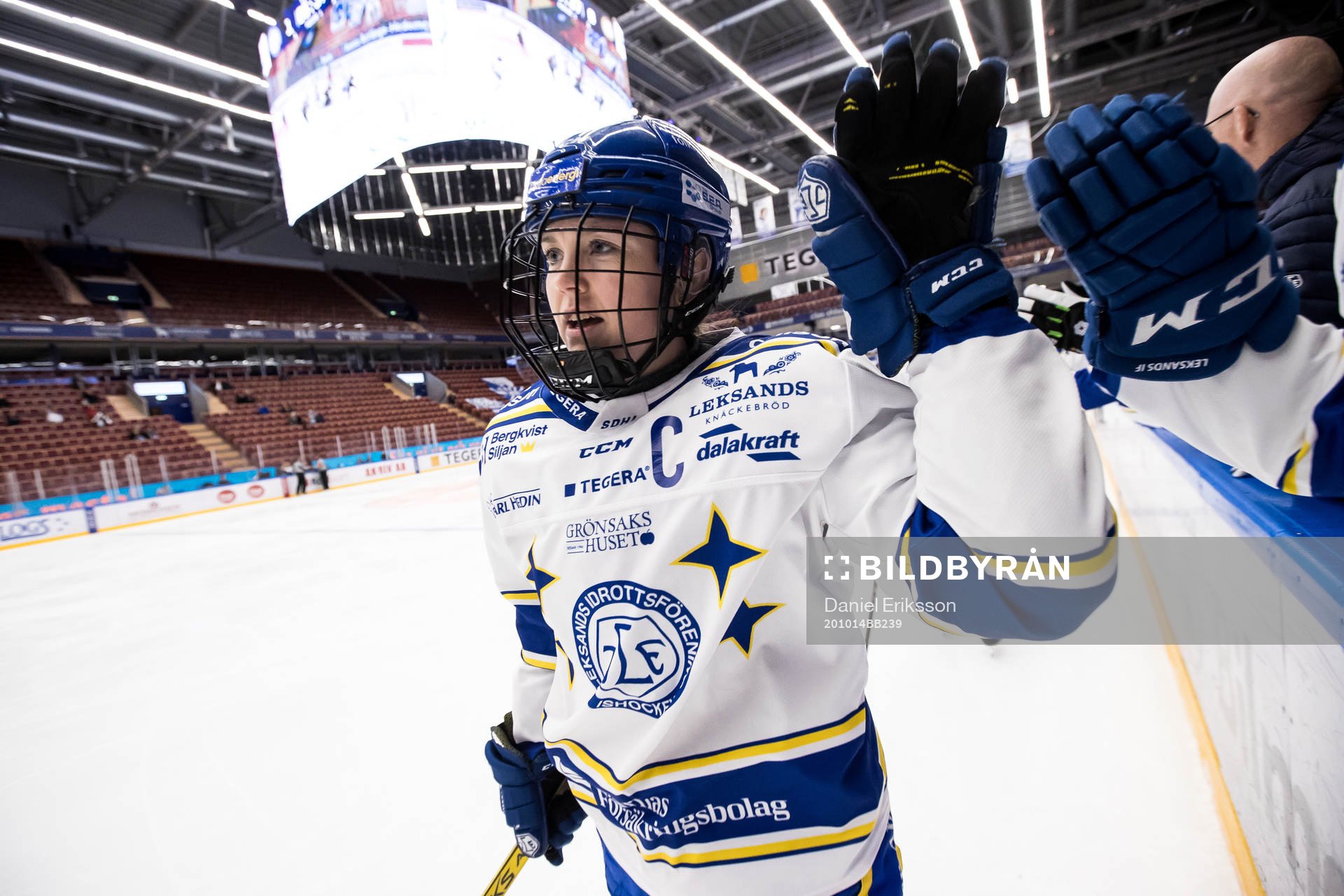 Leksands Hanna Sköld jubel
