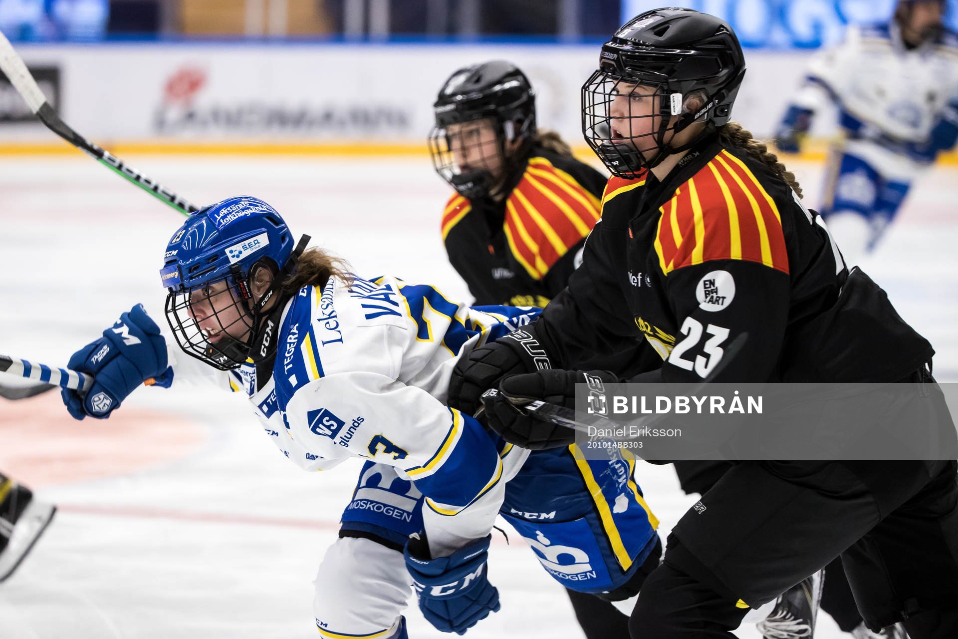 Leksands Saana Valkama och Brynäs Emma Forsgren