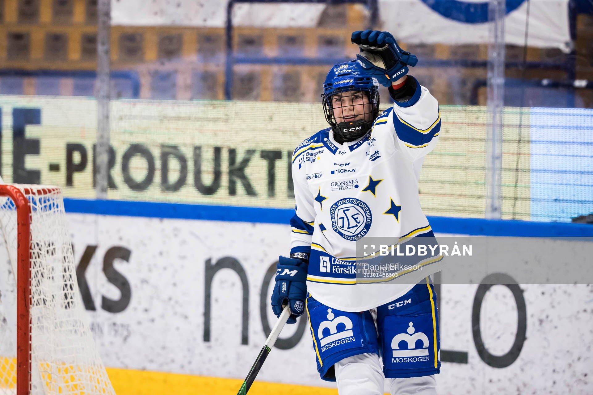 Leksands Dominique Rüegg jubel
