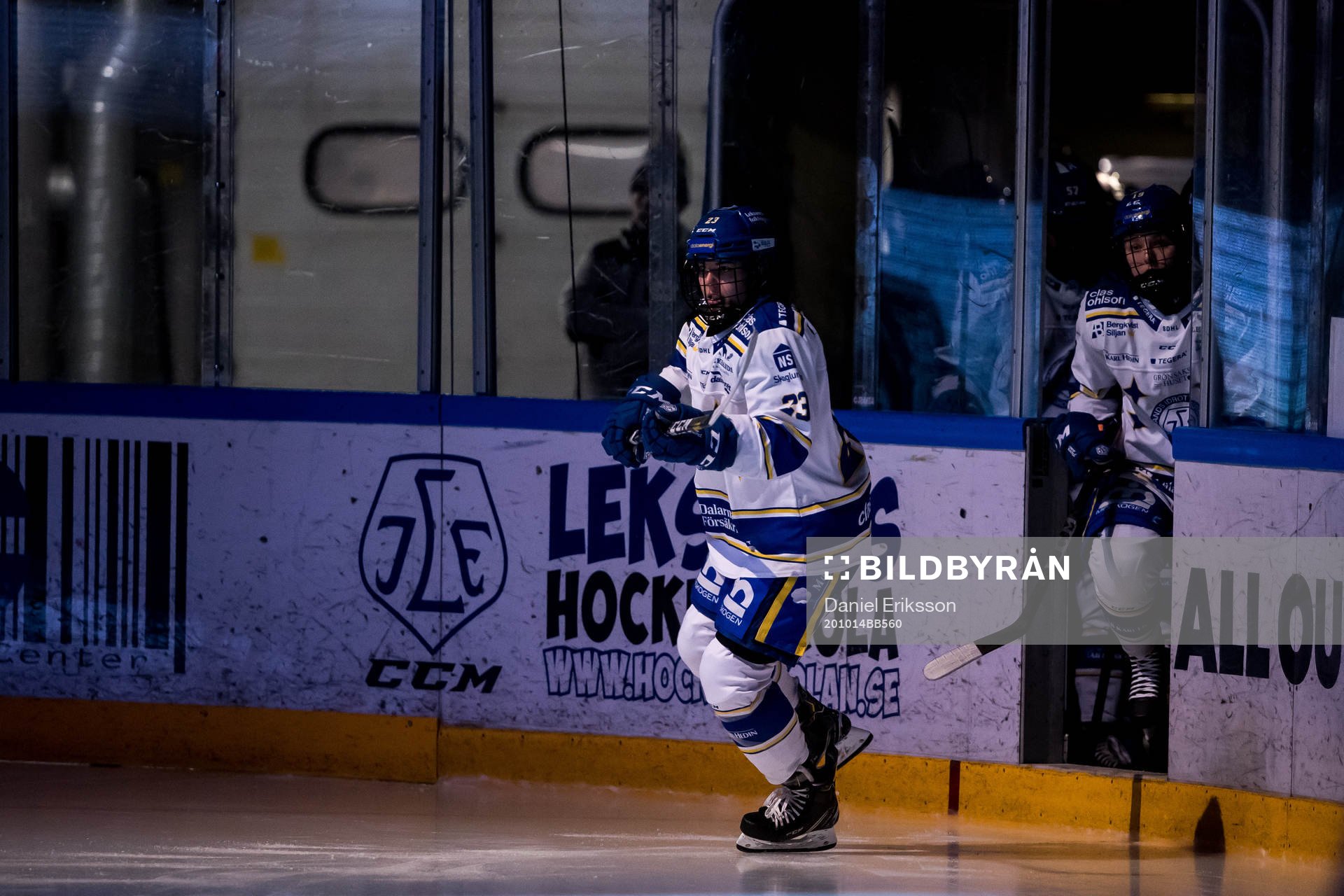 Leksands Saana Valkama gör entre