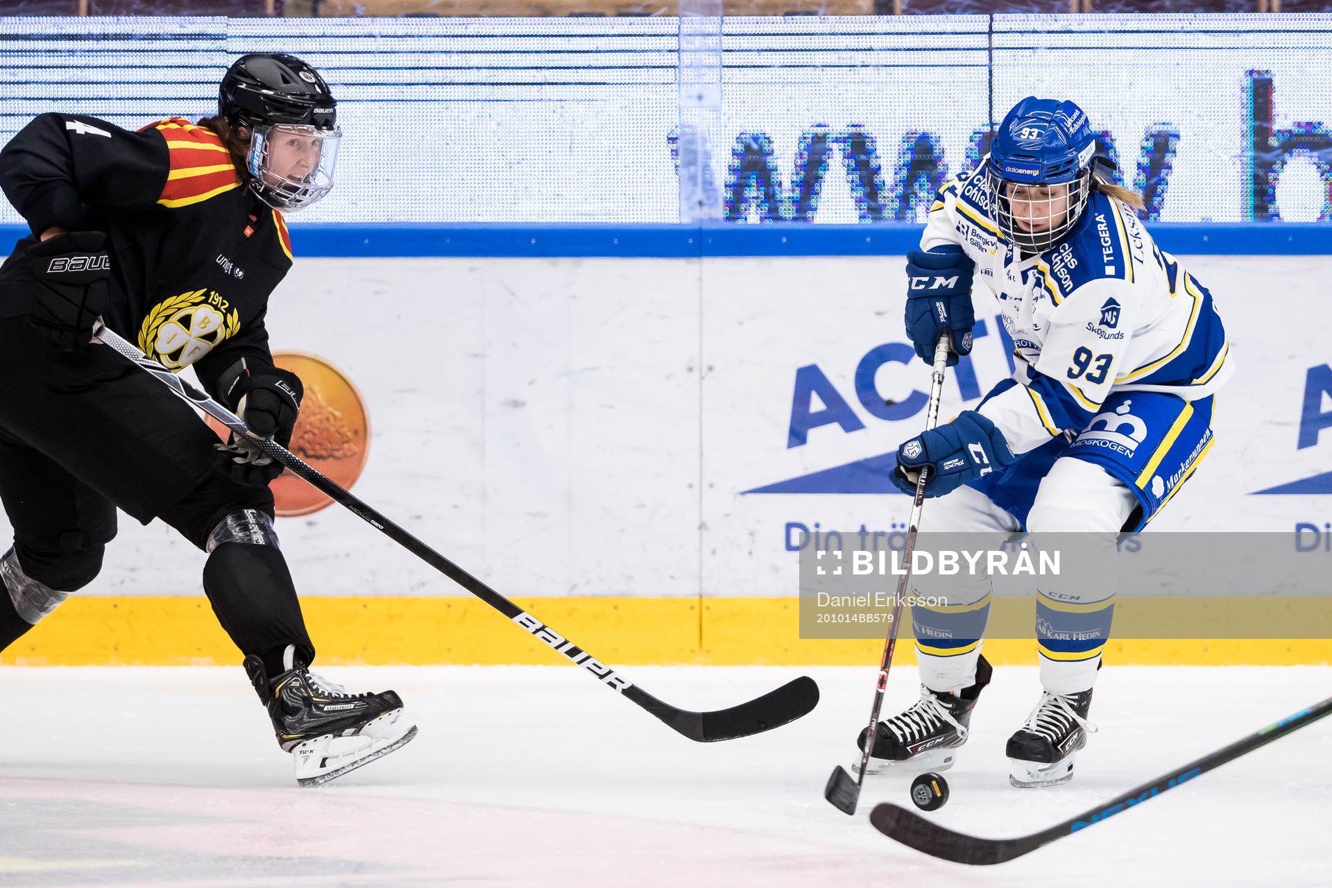 Leksands Sarah Foster och Brynäs Rosa Lindstedt
