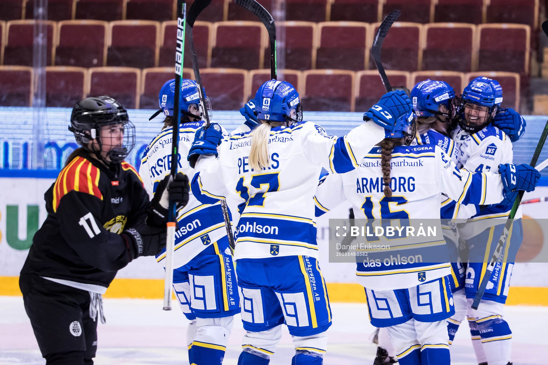 Leksands Abigael Thiessen jubel
