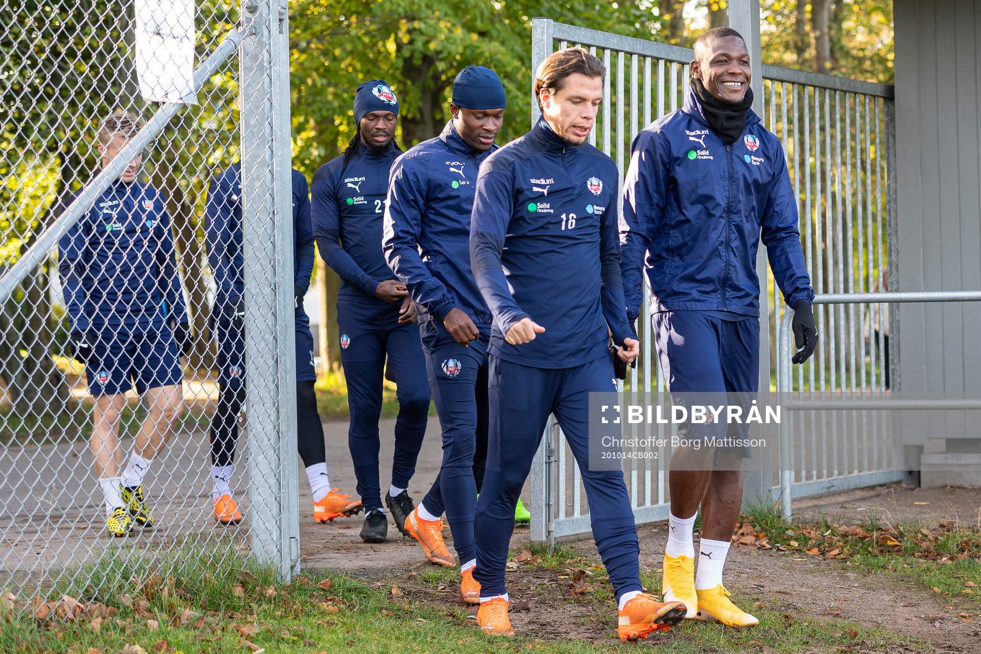 Erik Figueroa och Alhaji Gero