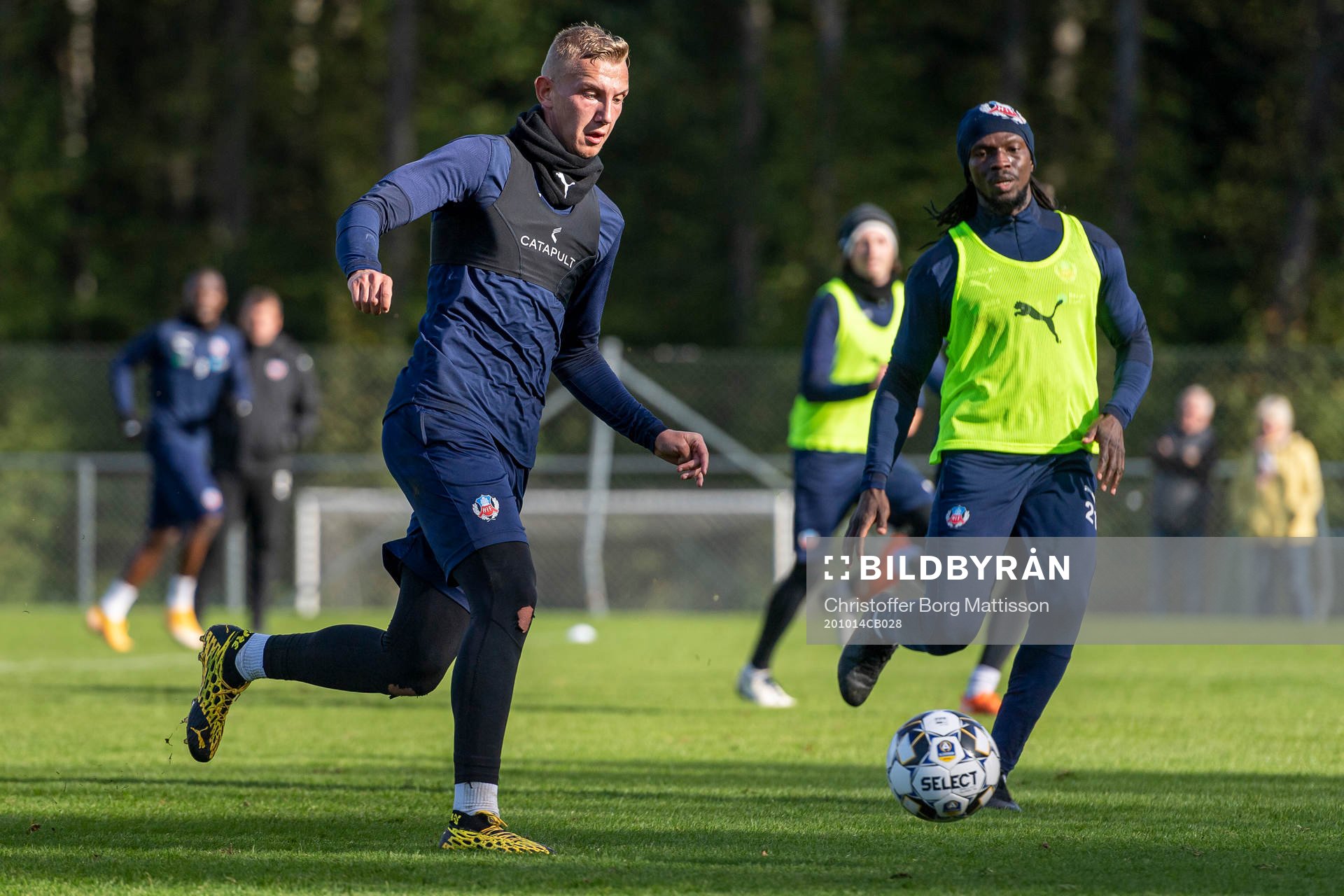 Jakob Voelkerling Persson och Kebba Ceesay