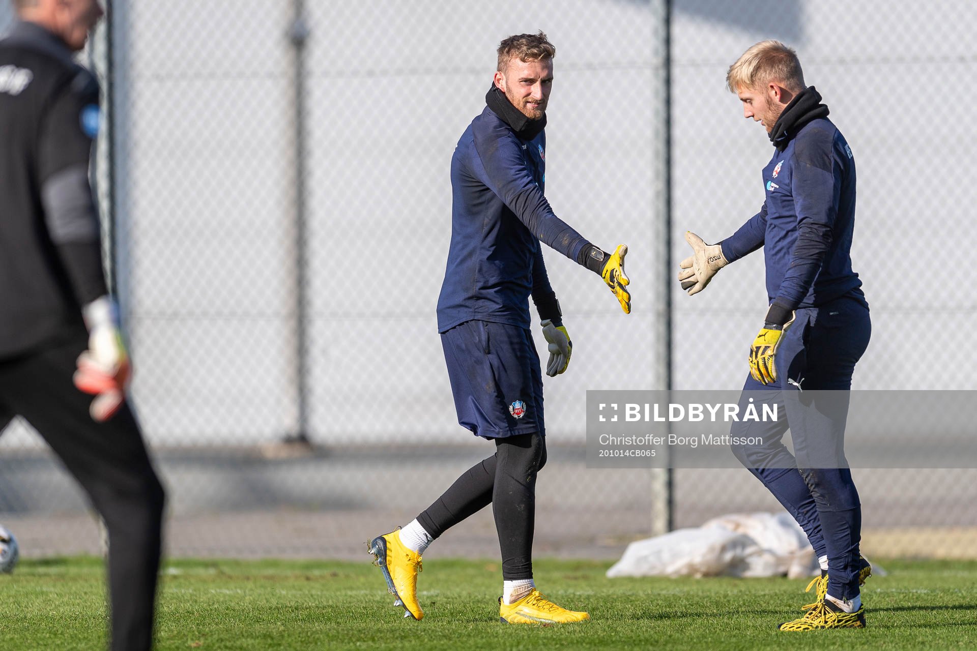 Målvakterna Alexander Nilsson och Ian Pettersson