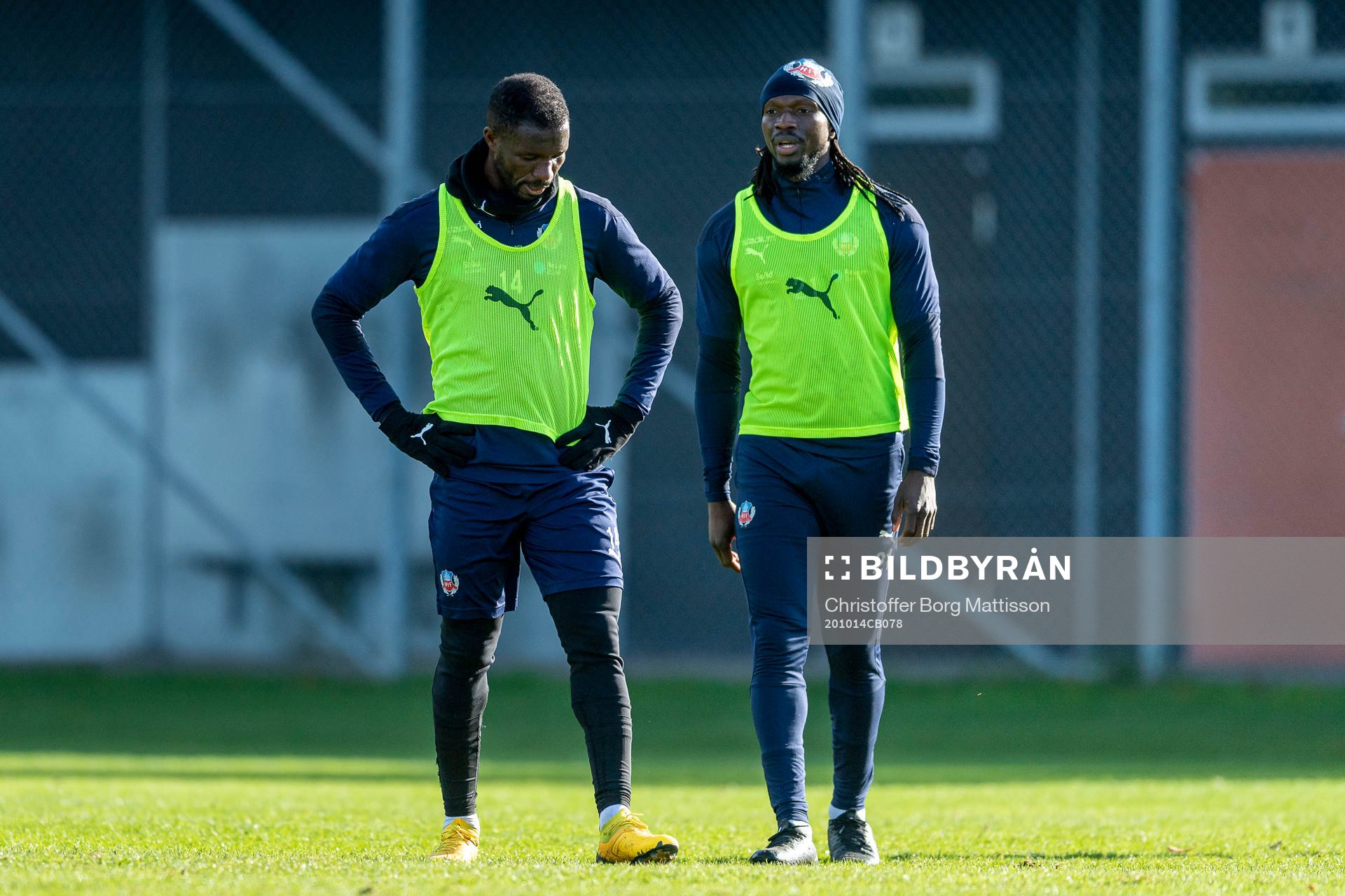 Mohammed Abubakari och Kebba Ceesay