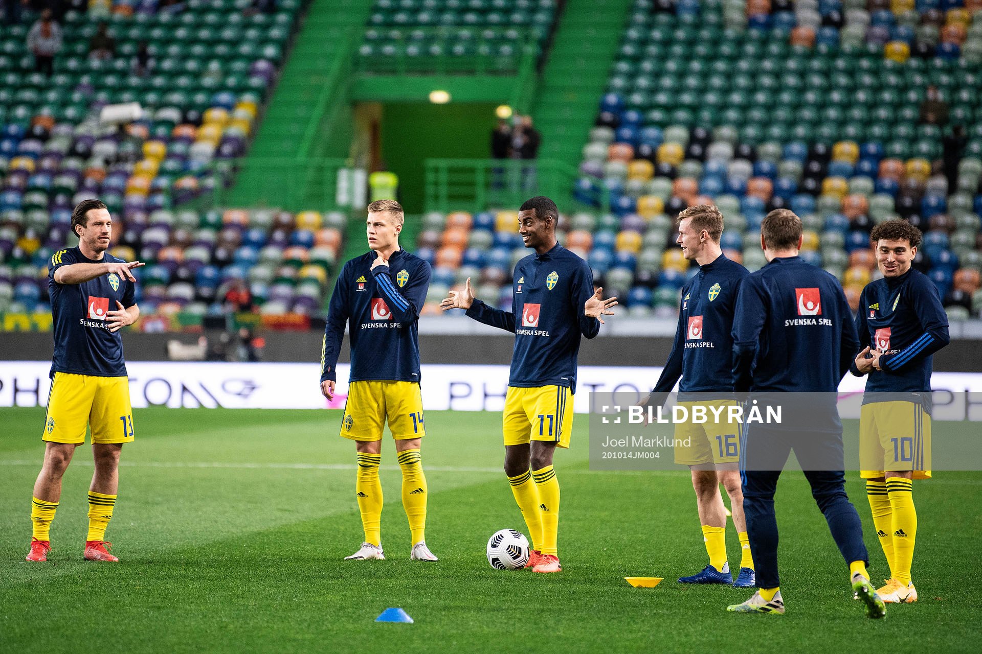 Alexander Isak  of Sweden