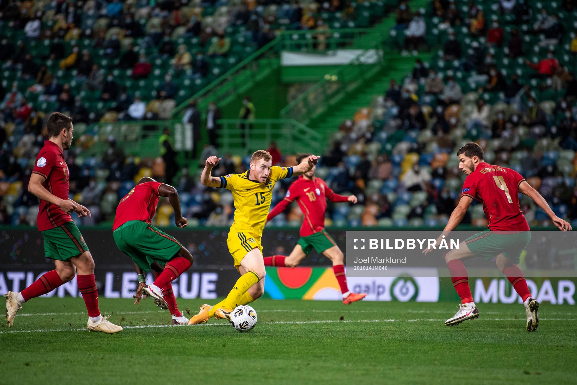 Dejan Kulusevski of Sweden