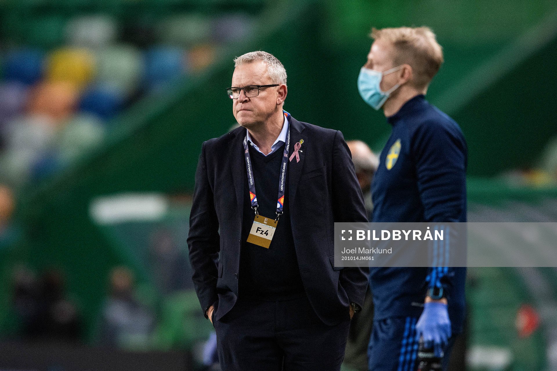 head coach Janne Andersson of Sweden