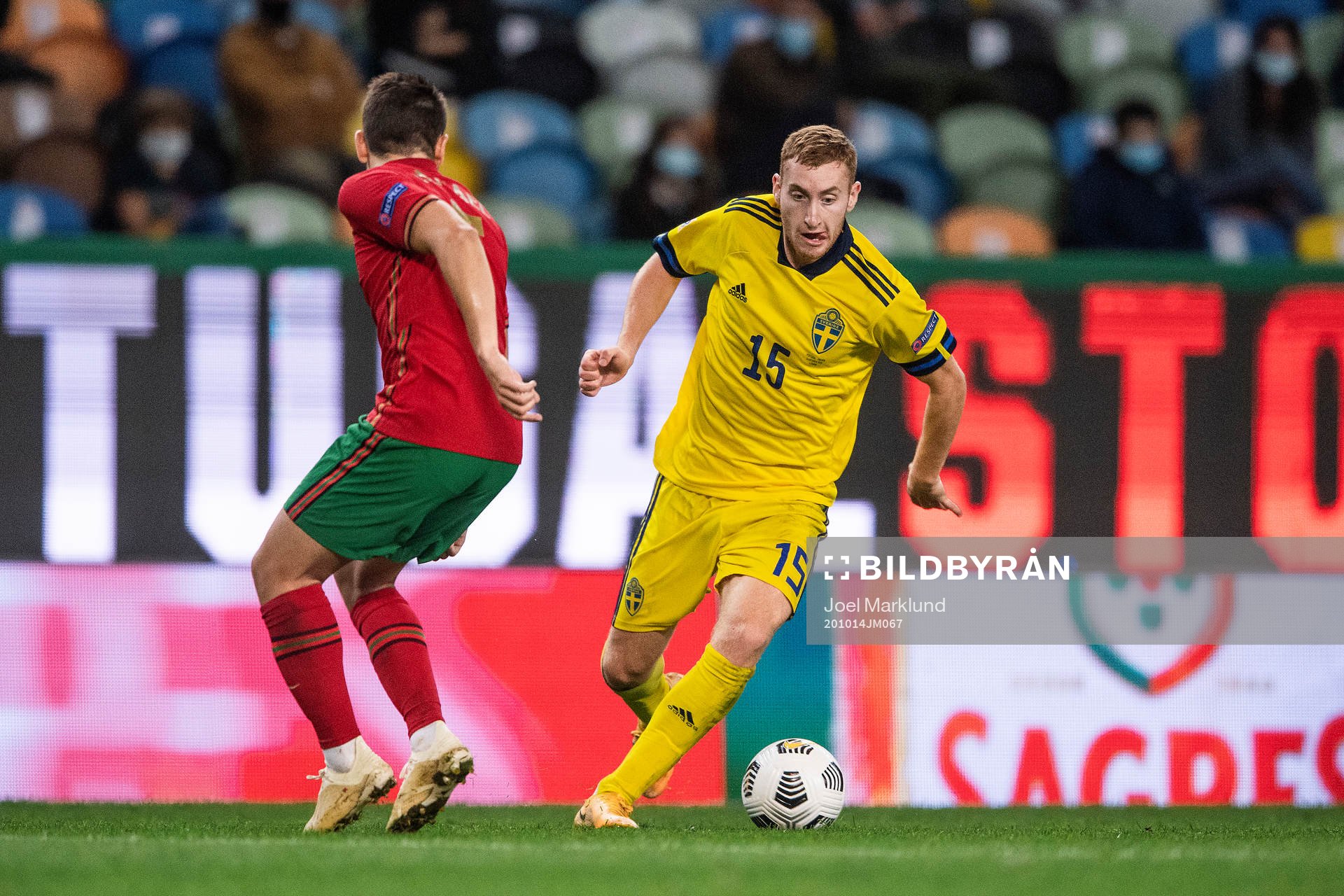 Dejan Kulusevski of Sweden