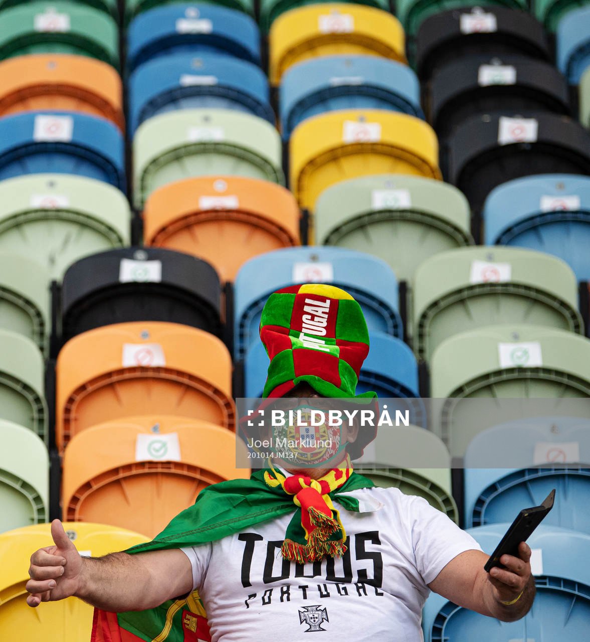 A Portuguese fan