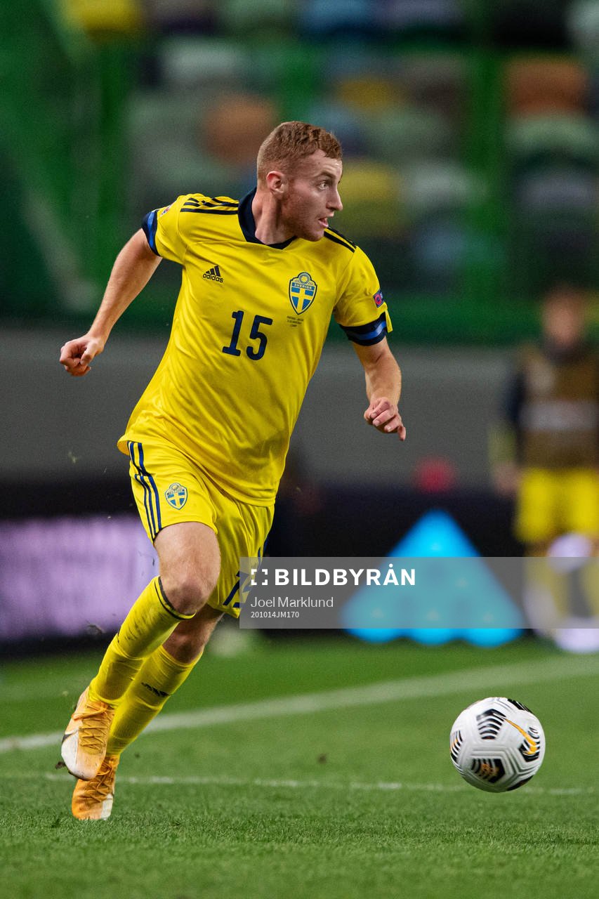 Dejan Kulusevski of Sweden
