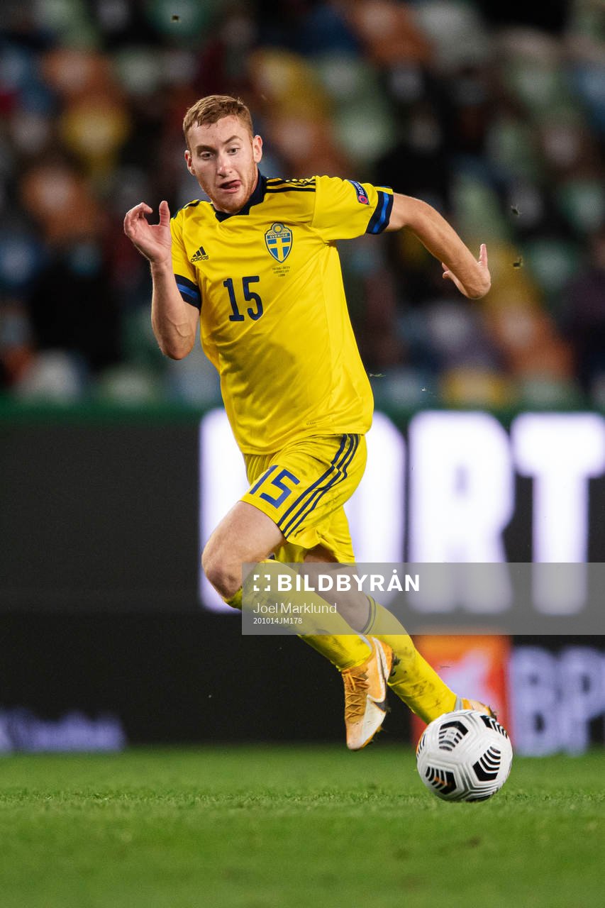 Dejan Kulusevski of Sweden