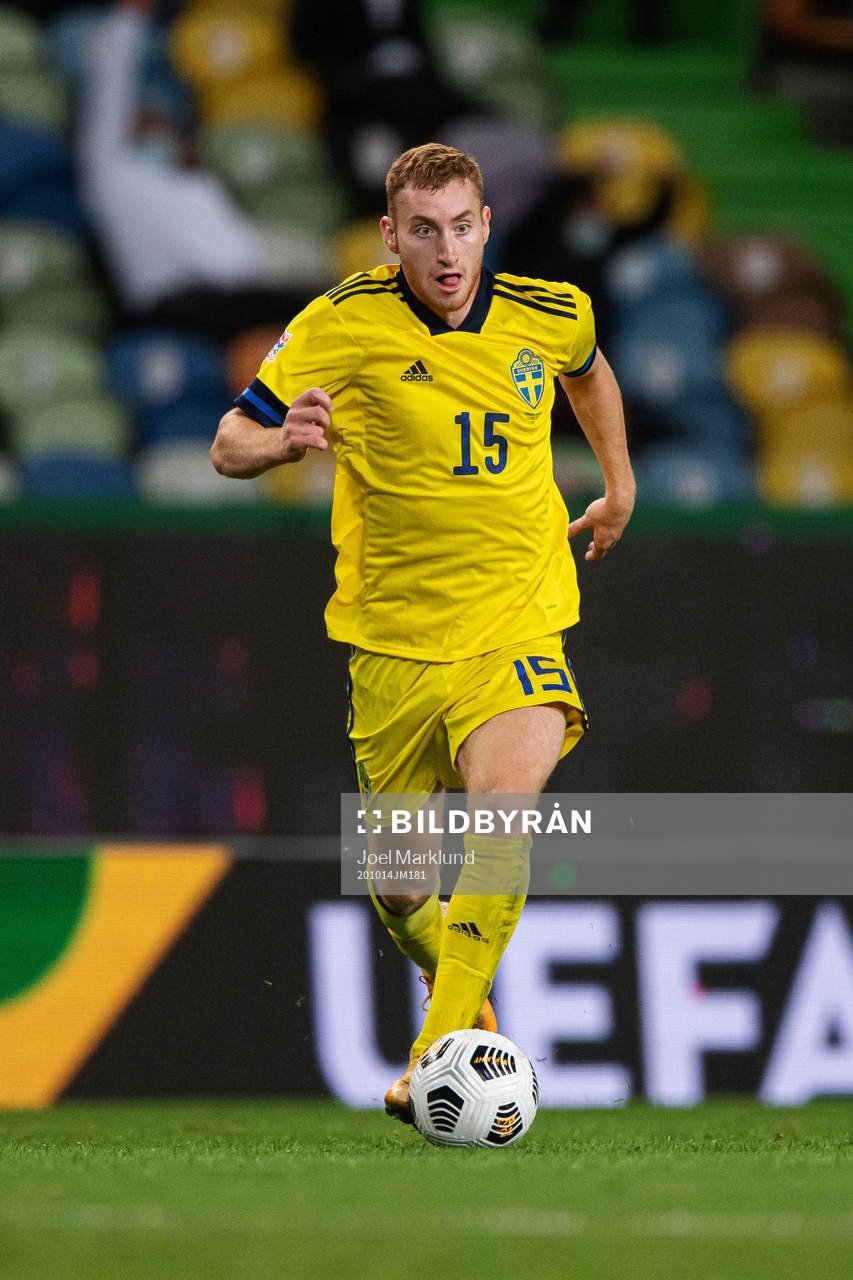 Dejan Kulusevski of Sweden