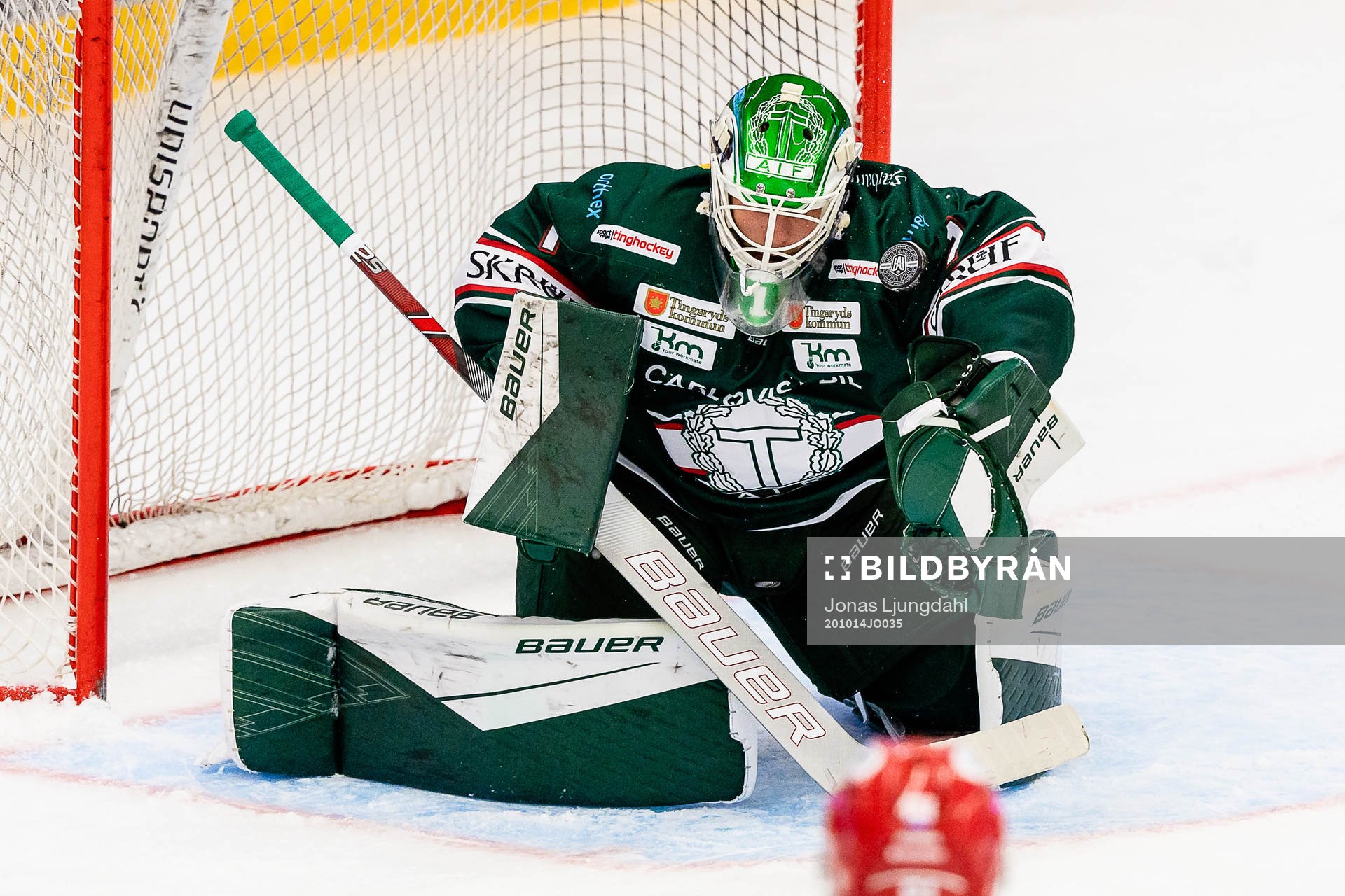 Tingsryds målvakt Andreas Ljunggren