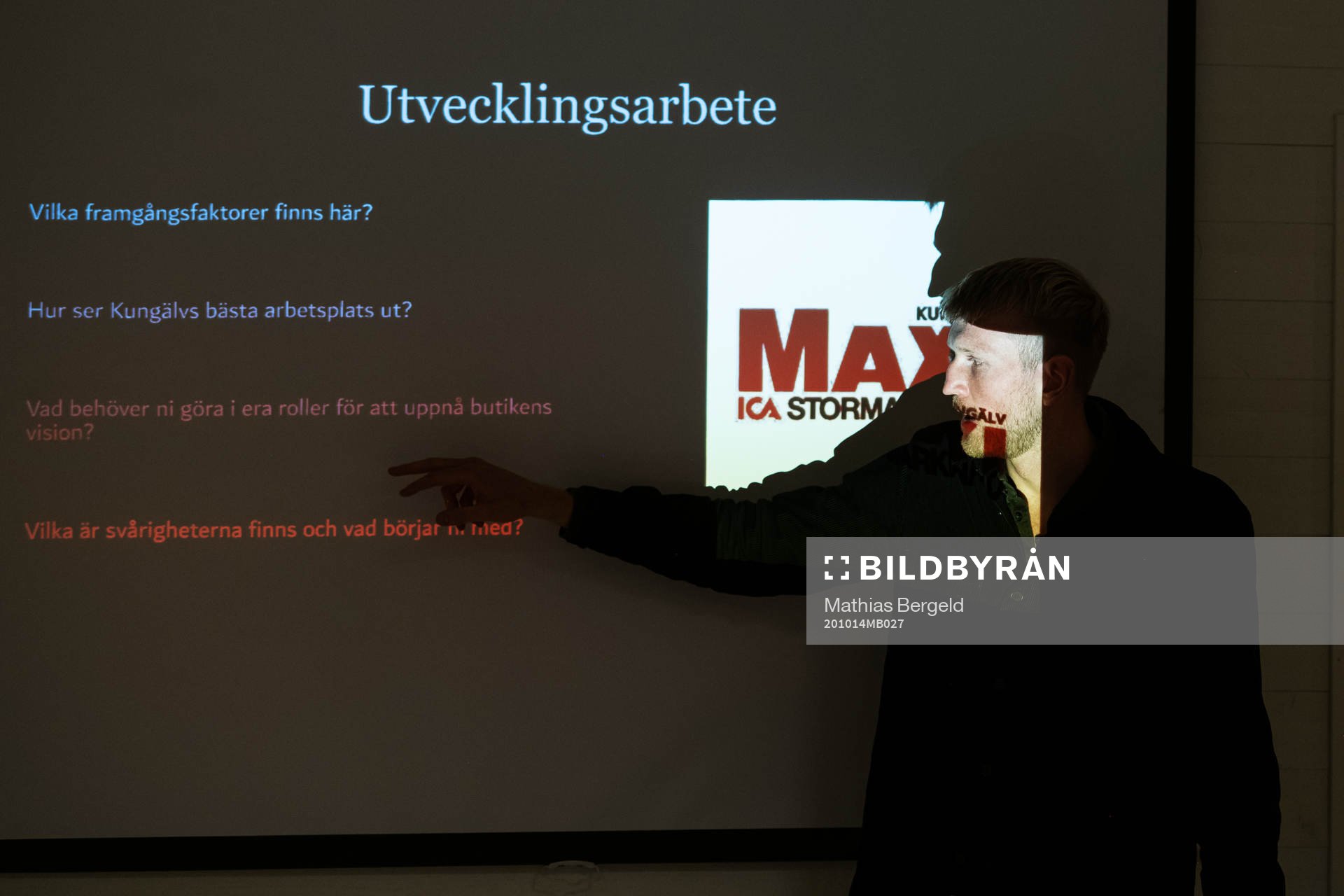 Fotbollsspelaren och egenföretagaren Carl Elfgren Nyström