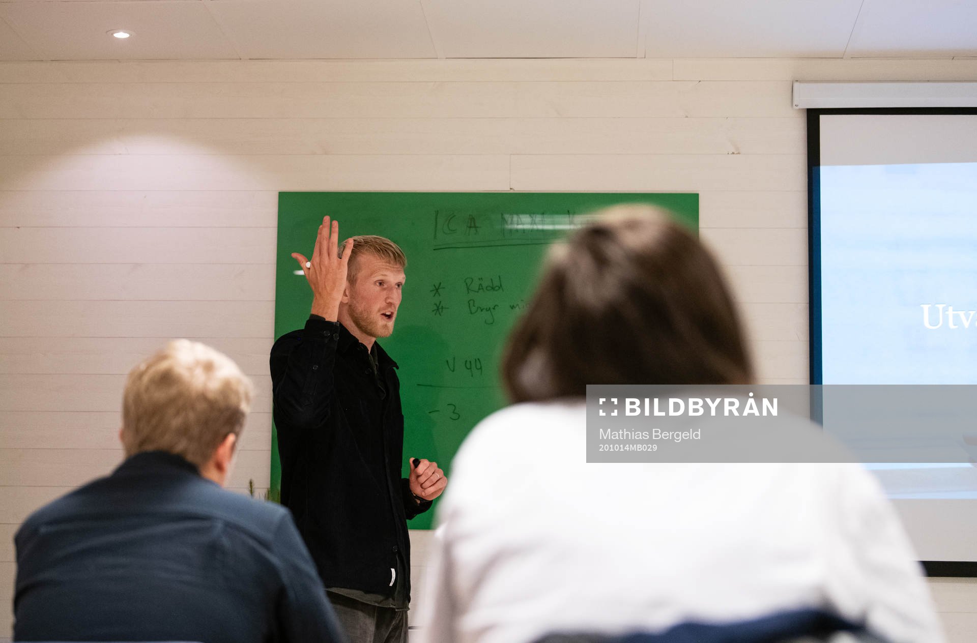 Fotbollsspelaren och egenföretagaren Carl Elfgren Nyström