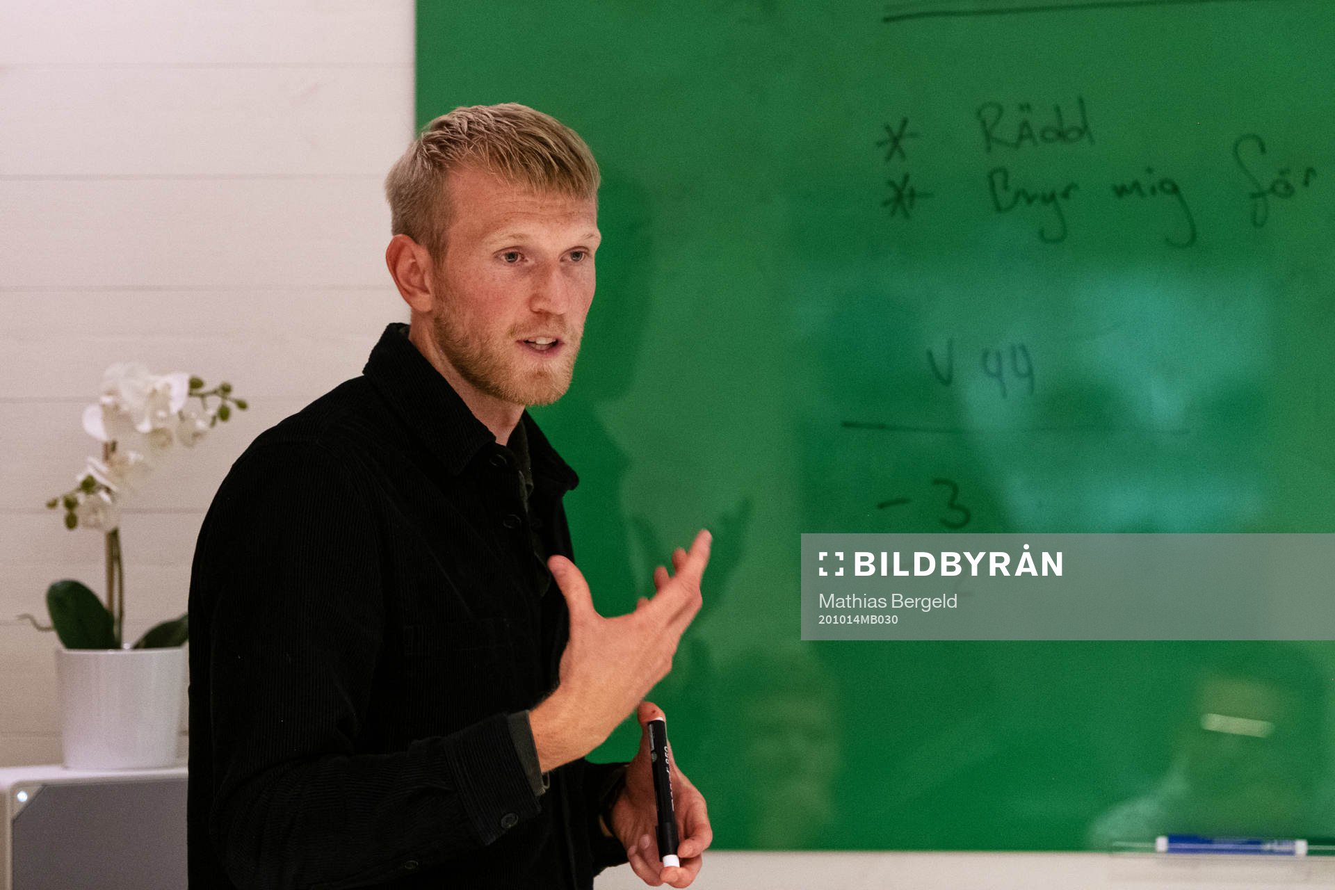 Fotbollsspelaren och egenföretagaren Carl Elfgren Nyström