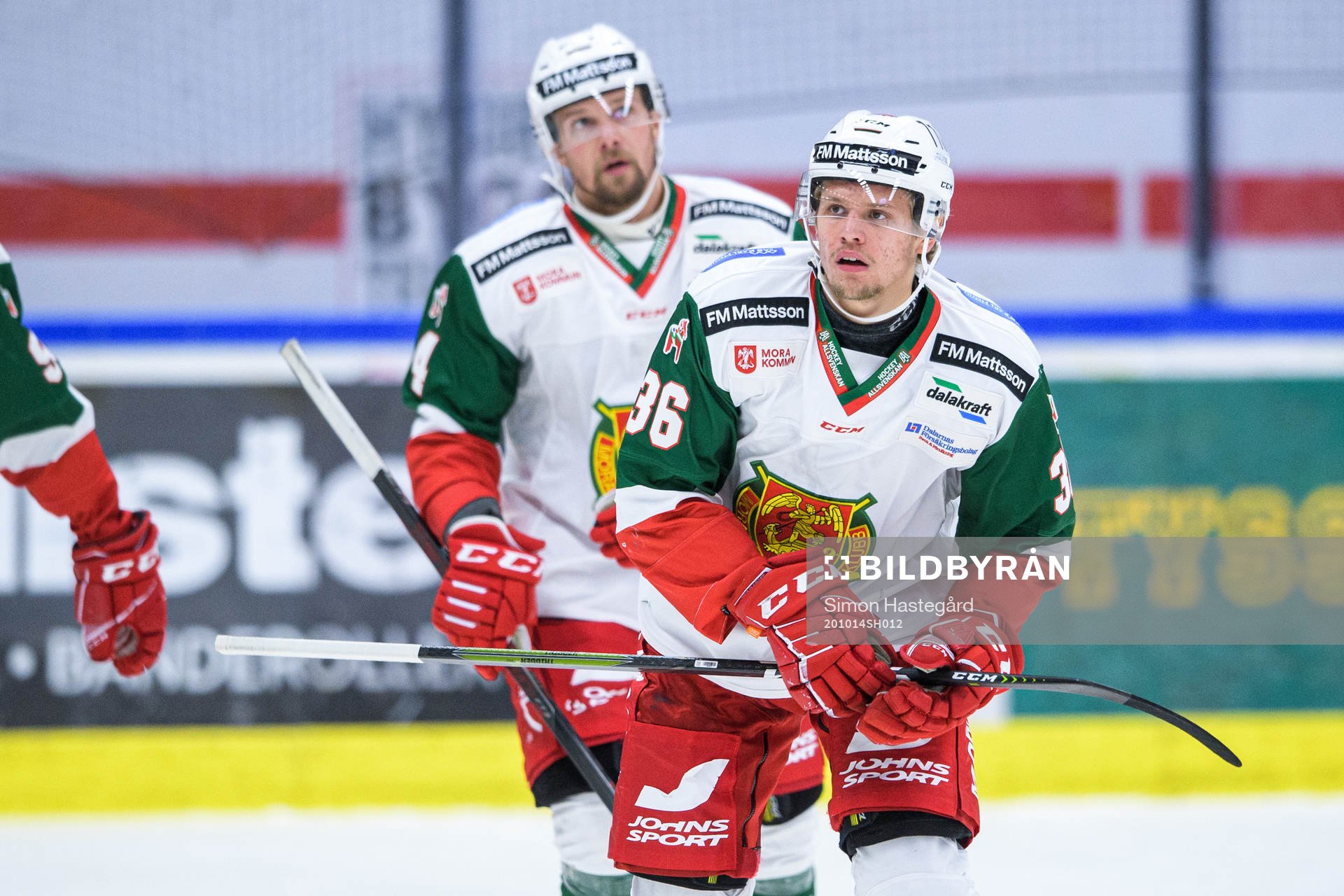 Moras Wilson Johansson jublar