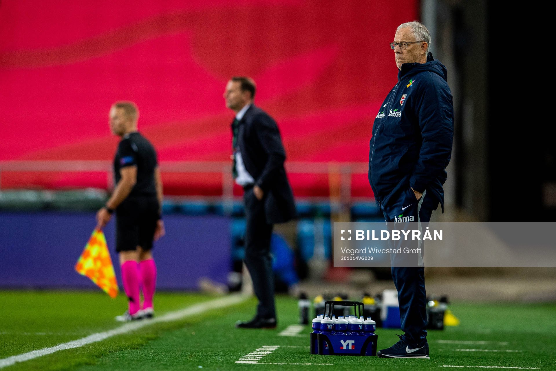 Lars Lagerbäck, head coach of Norway