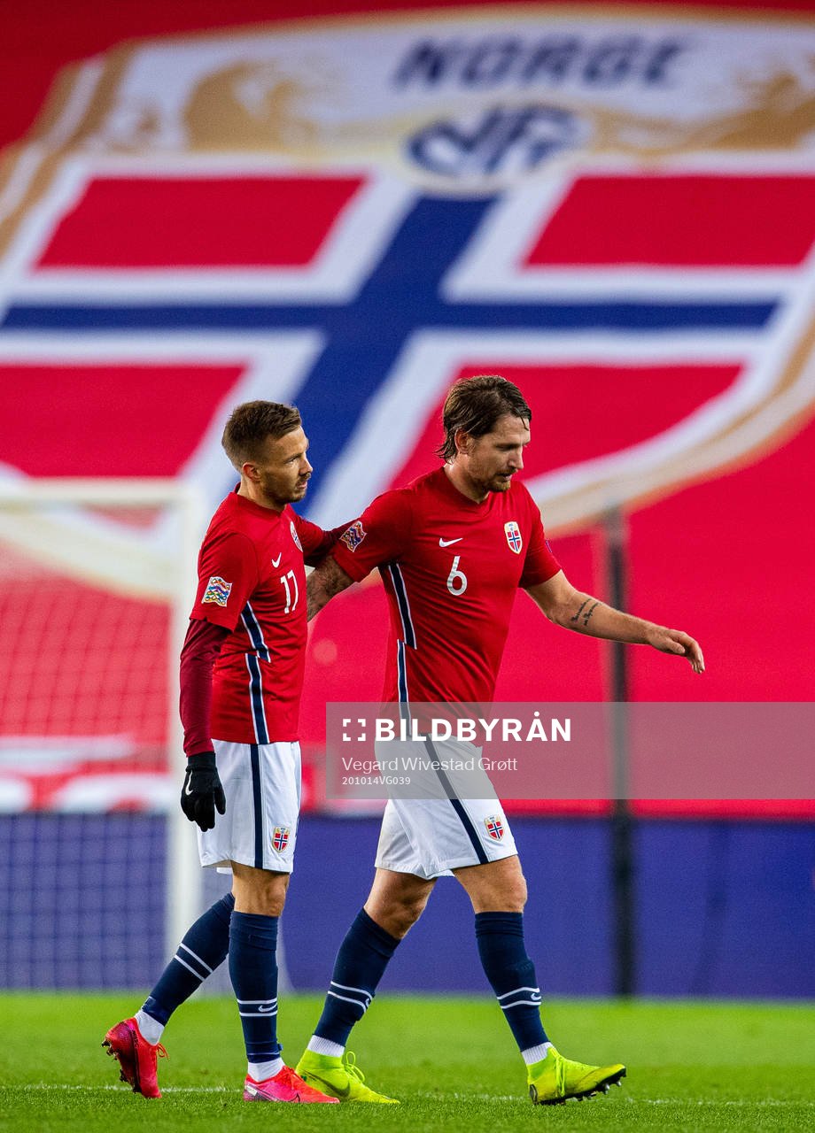 Martin Linnes and Stefan Strandberg of Norway
