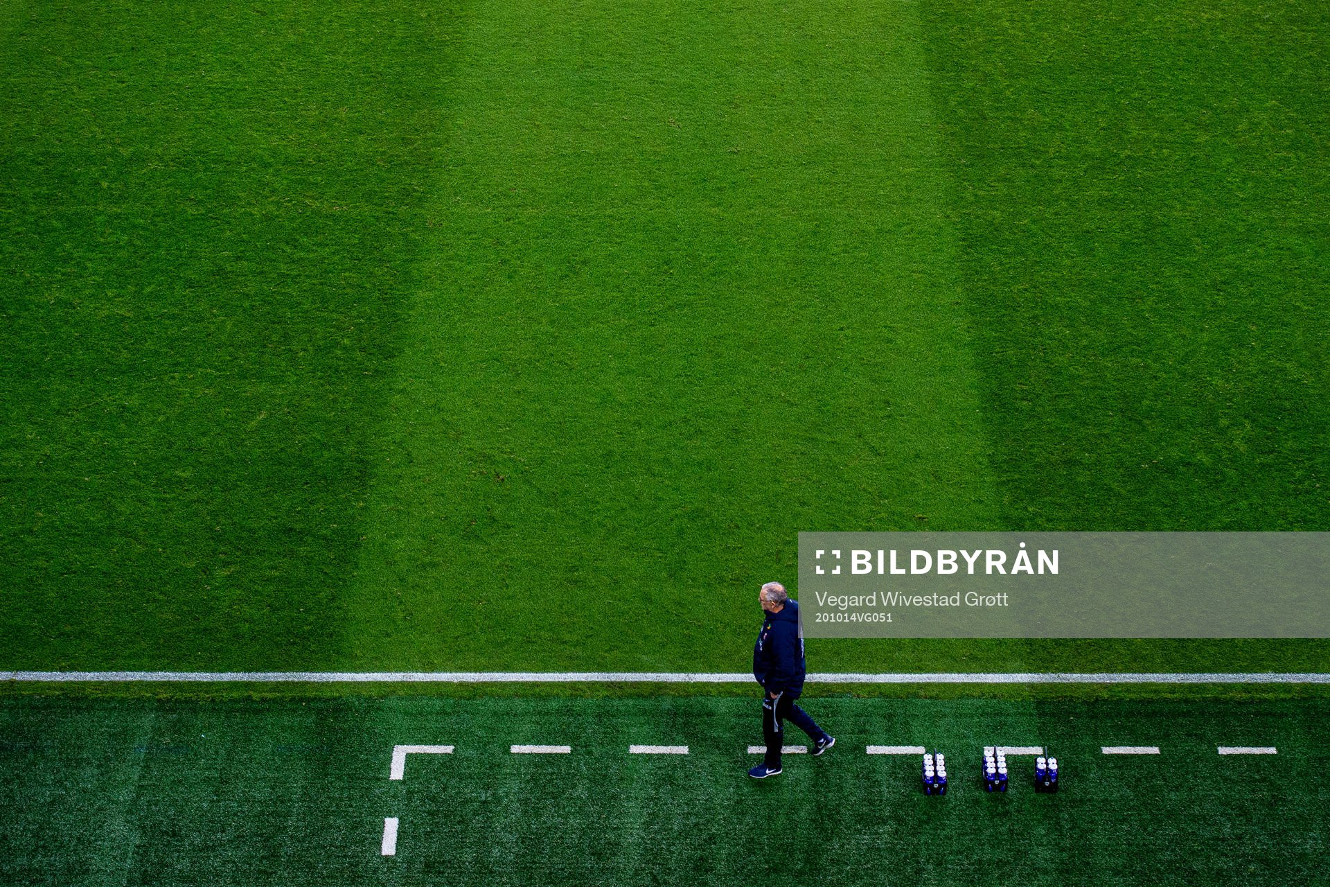 Lars Lagerbäck, head coach of Norway