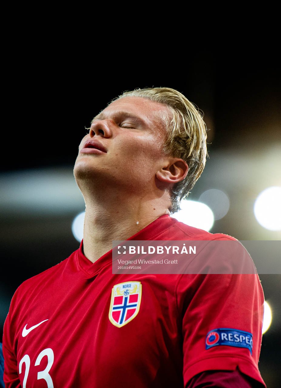 Erling Braut Haaland of Norway