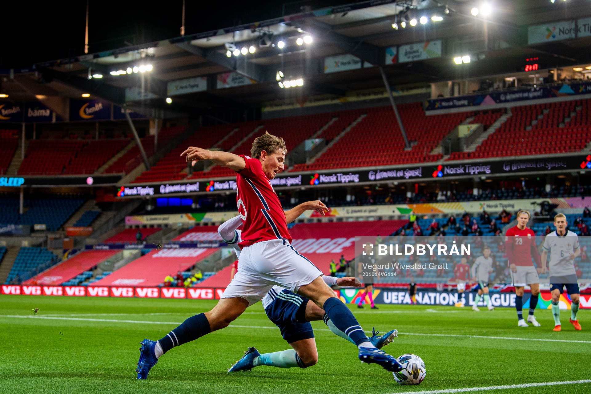 Sander Berge of Norway
