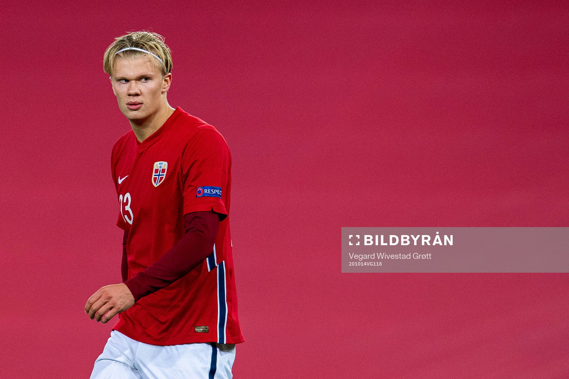 Erling Braut Haaland of Norway
