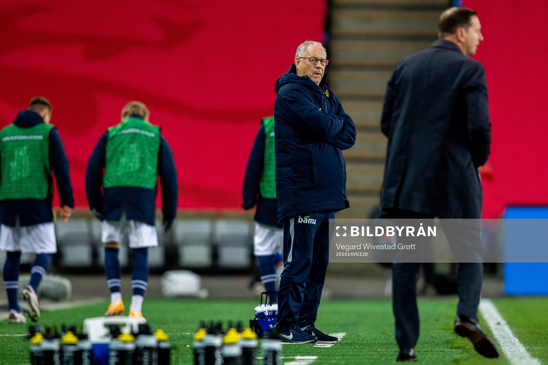 Lars Lagerbäck, head coach of Norway