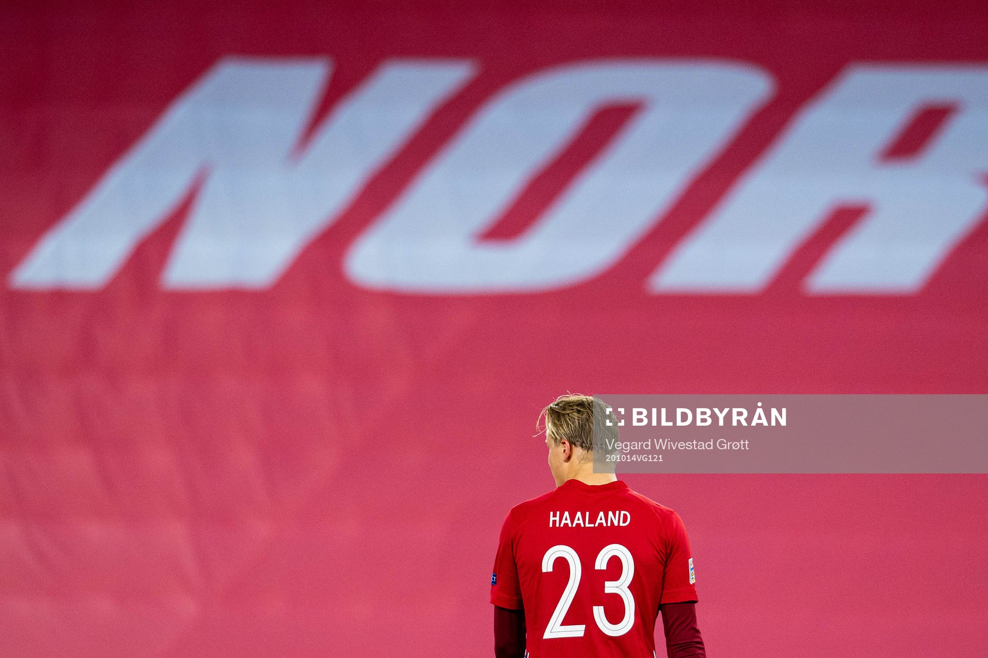 Erling Braut Haaland of Norway