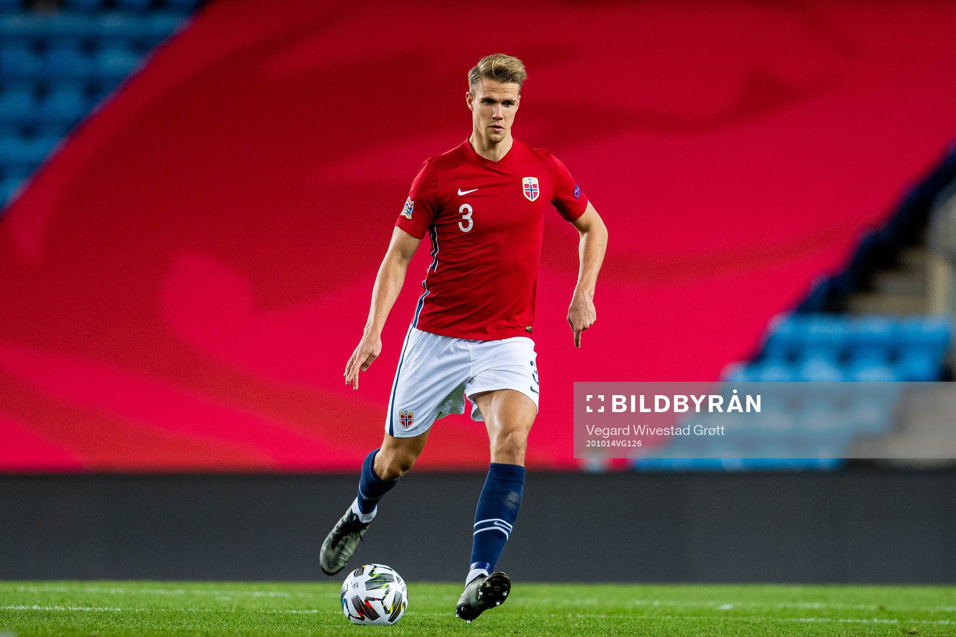 Kristoffer Ajer of Norway