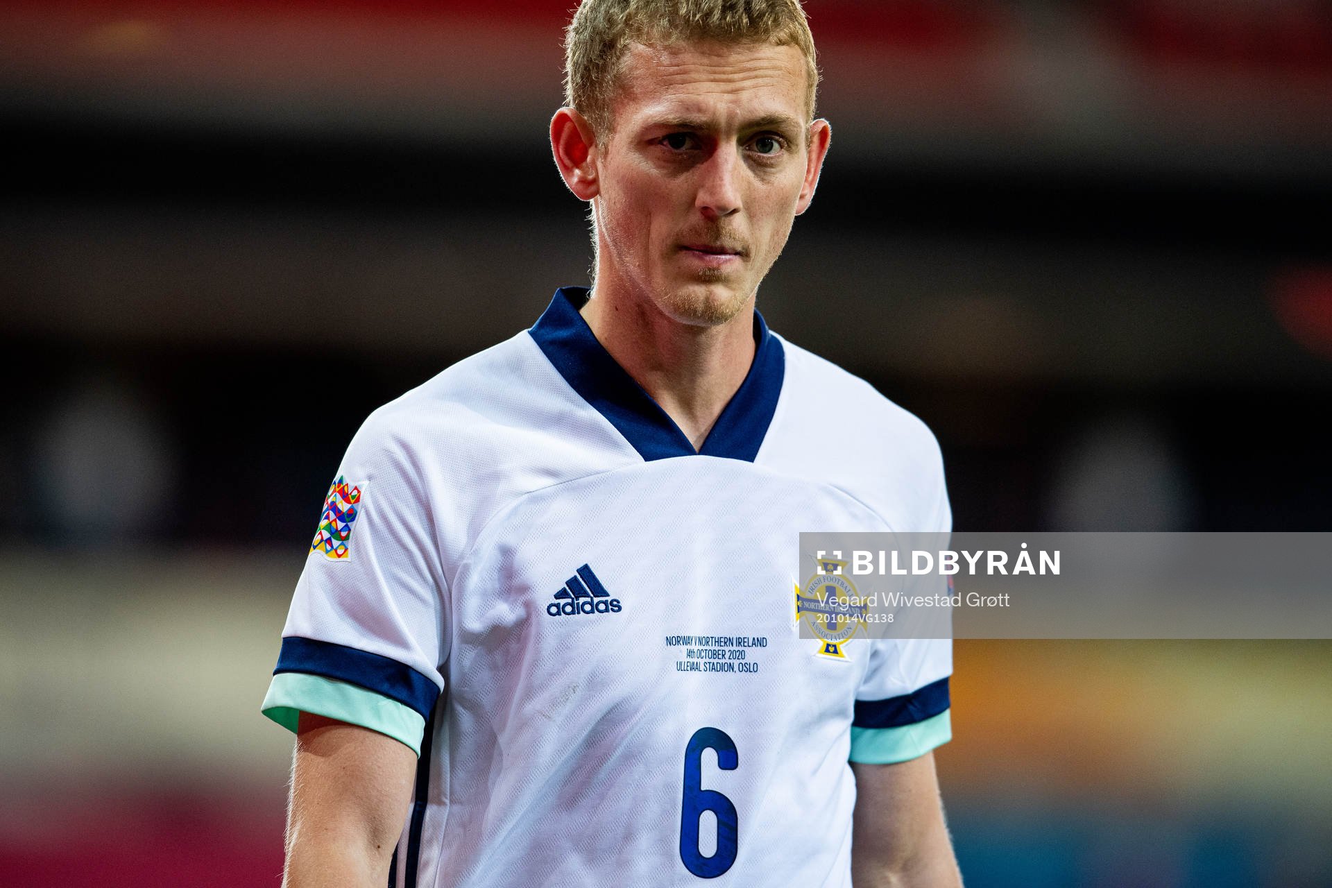 George Saville of Northern Ireland