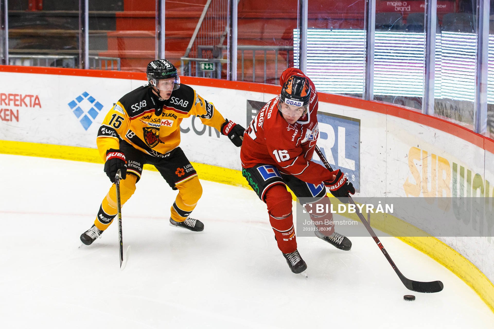 Luleås Carl Mattsson och Örebros Lukas Pilö