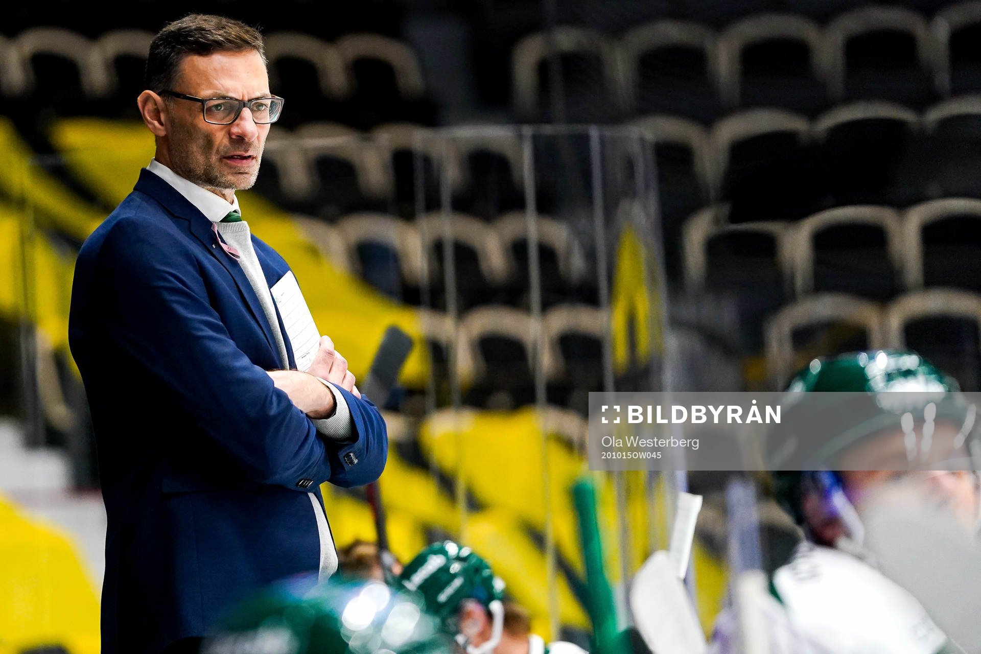 Färjestads assisterande tränare Peter Popovic