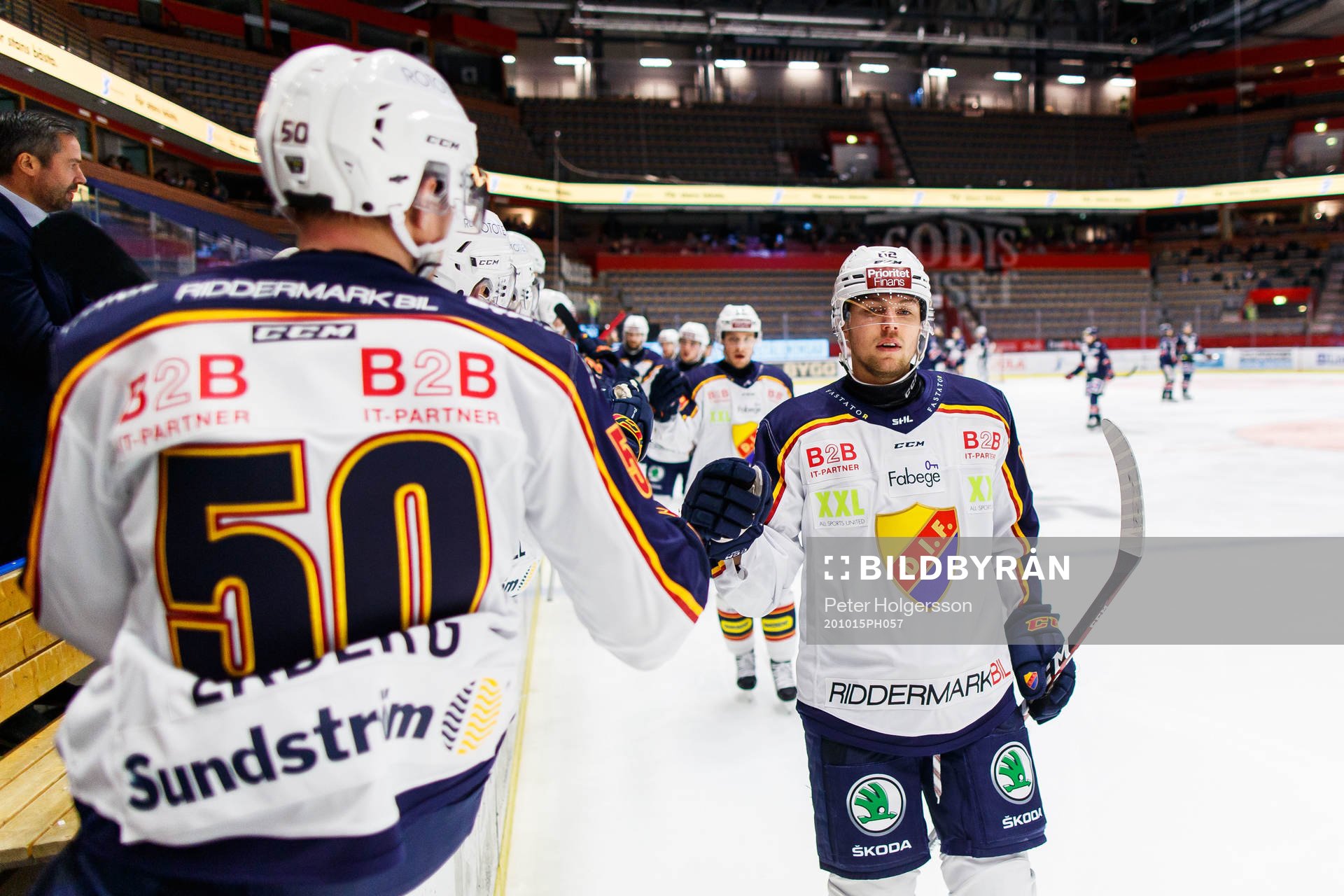 Djurgårdens Manuel Ågren jublar