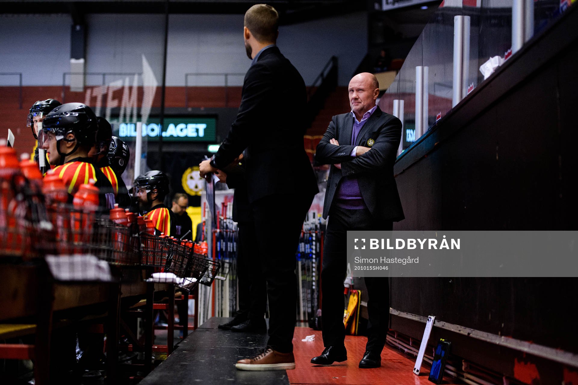 Brynäs tränare Peter Andersson