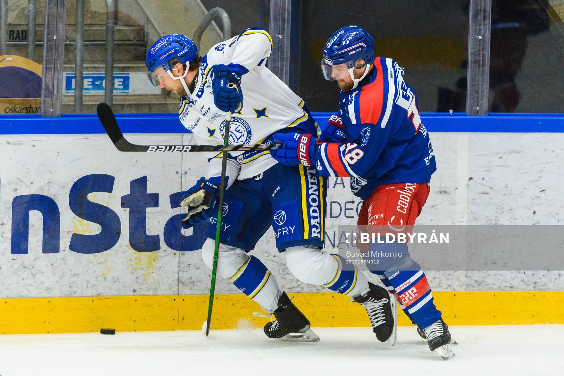 Leksands Daniel Gunnarsson och Oskarshamns Nichlas Torp