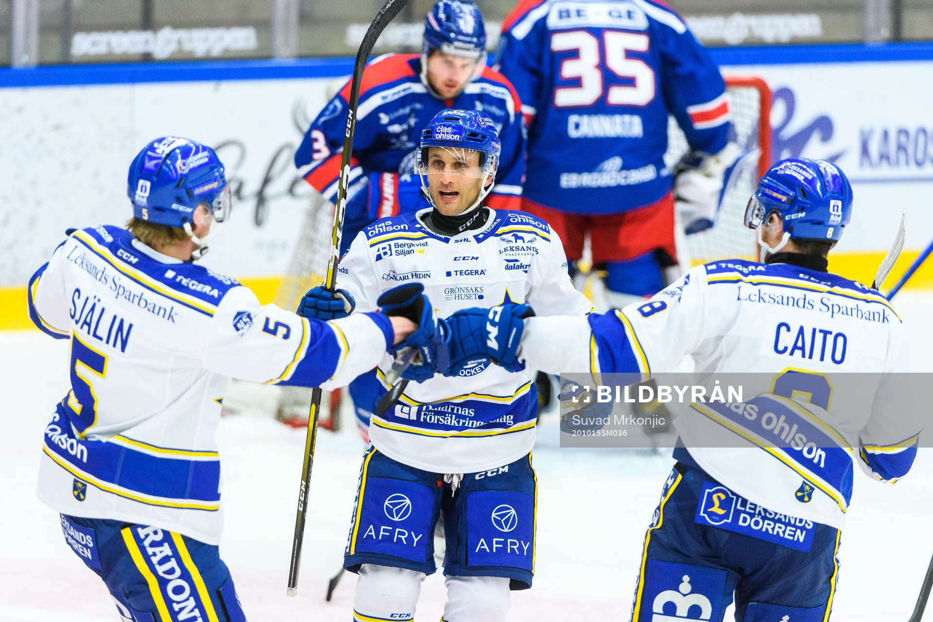 Leksands Carter Camper jublar