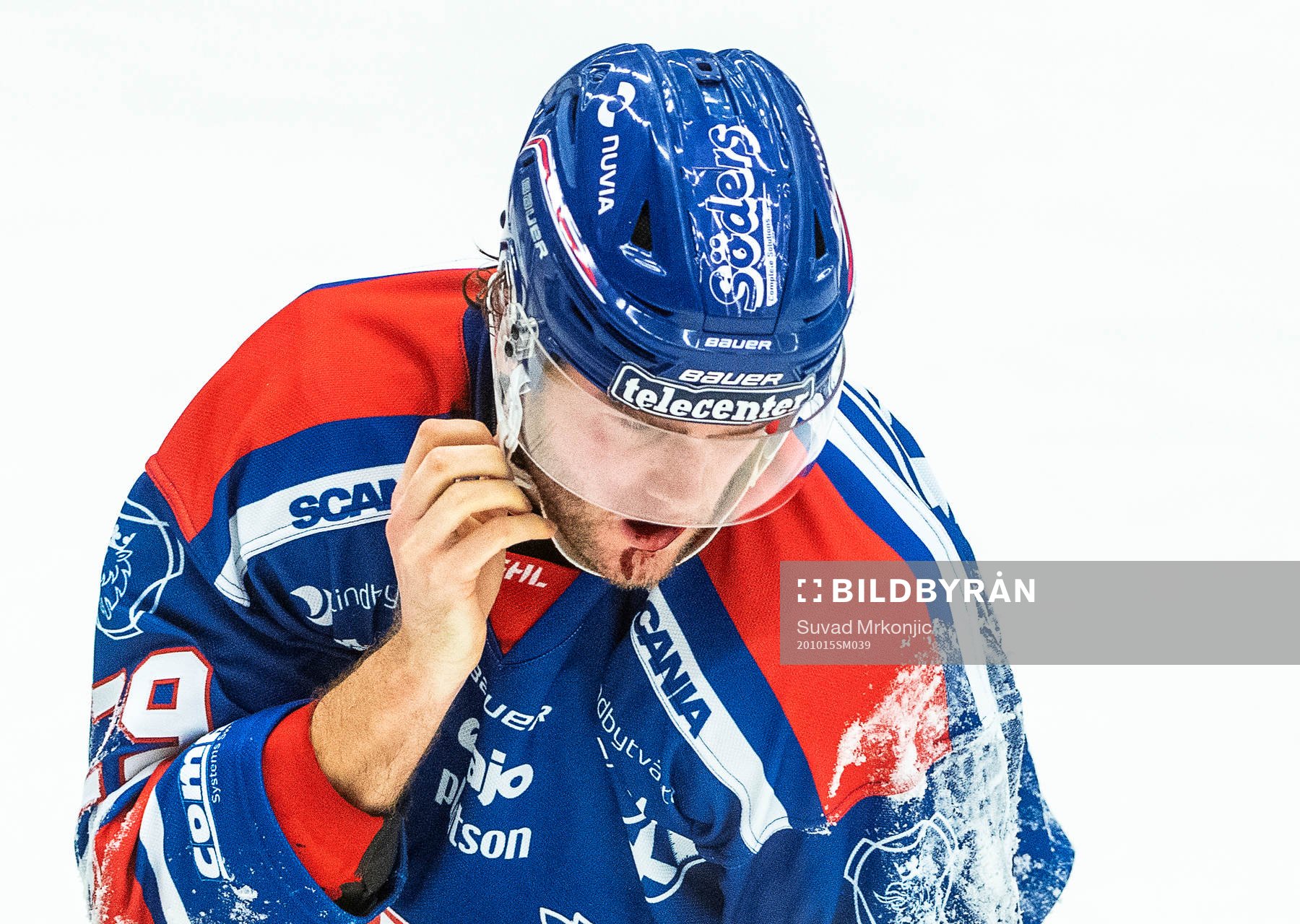 Oskarshamns Kim Rosdahl blöder