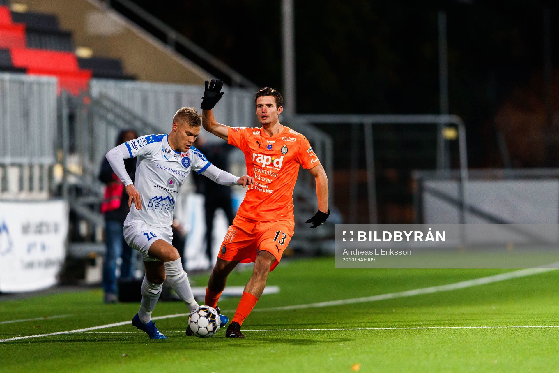 Akropolis Martin Falkeborn och AFC Eskilstunas Wilhelm