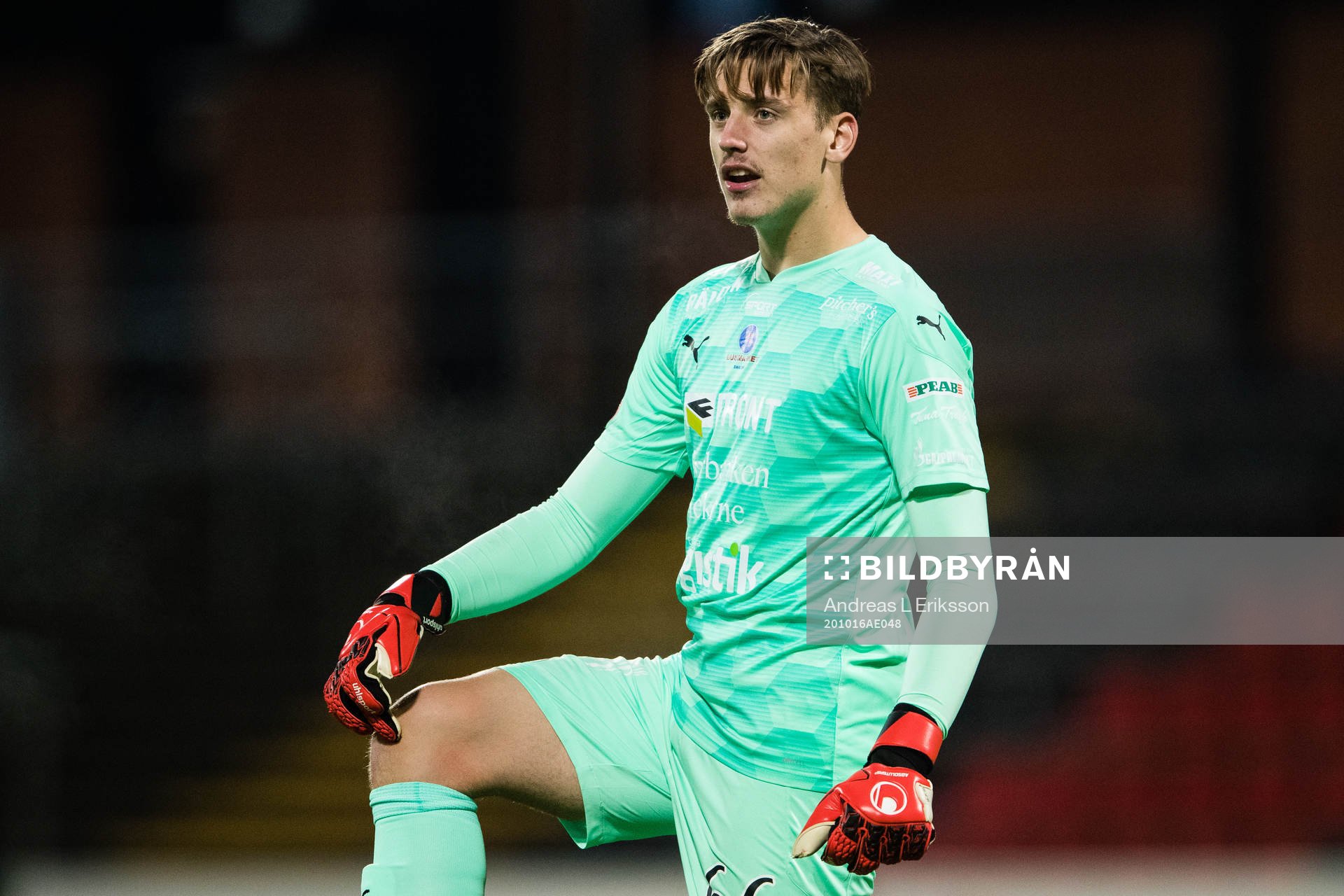 AFC Eskilstunas målvakt Wille Jakobsson